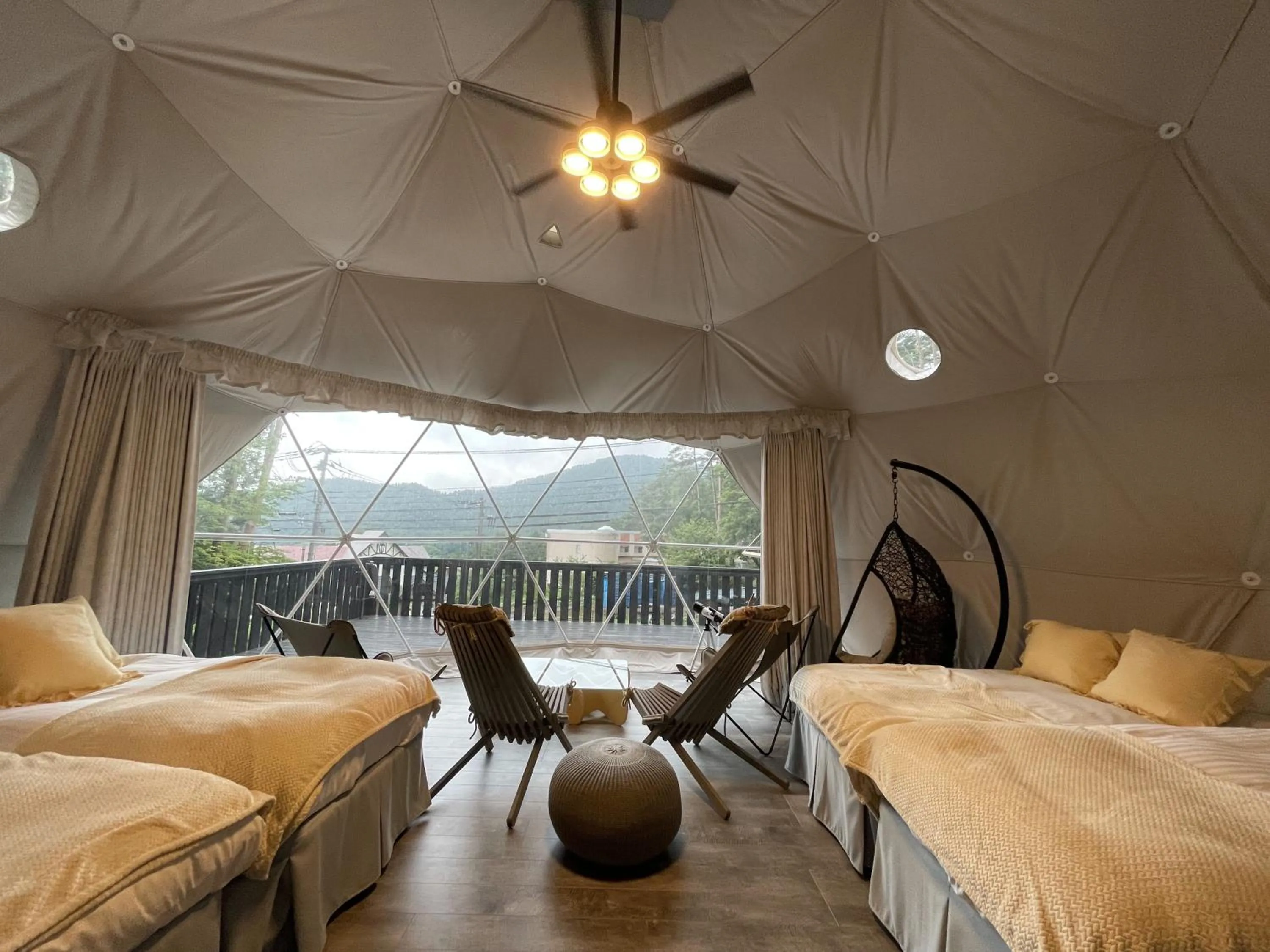 Bed in TOCORO. Mt.Fuji CAMP&GLAMPING