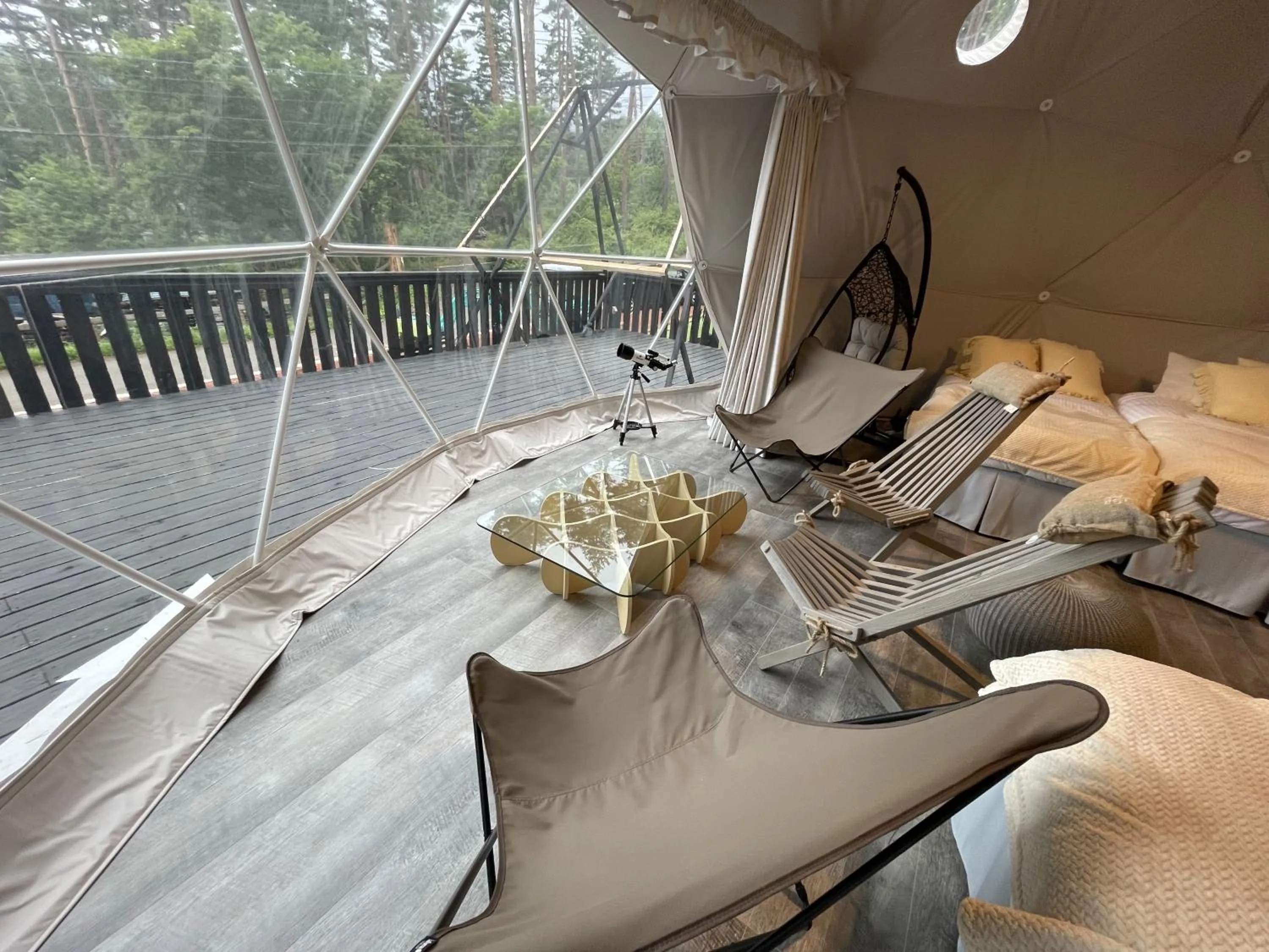 View (from property/room) in TOCORO. Mt.Fuji CAMP&GLAMPING