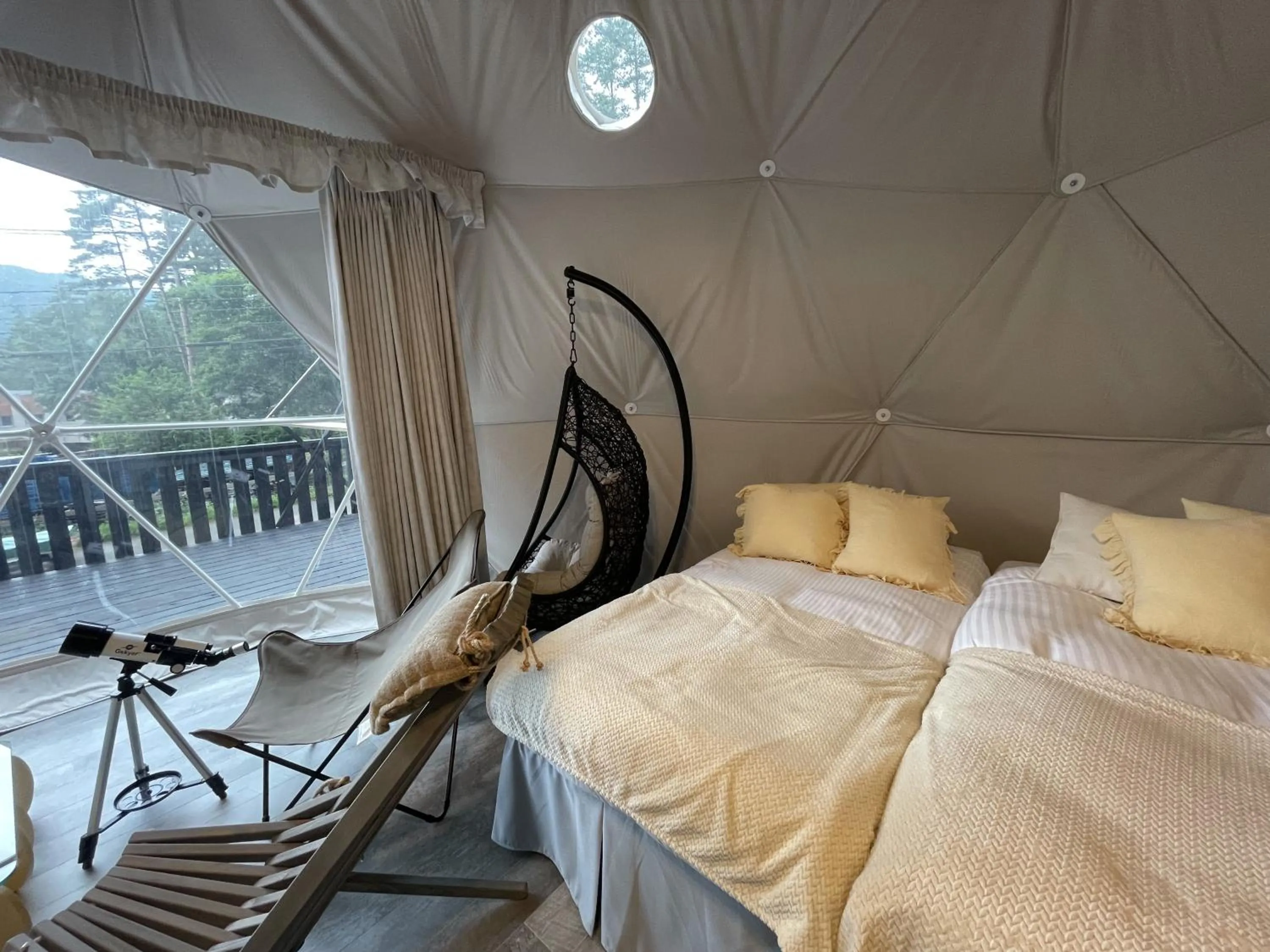 Bed in TOCORO. Mt.Fuji CAMP&GLAMPING