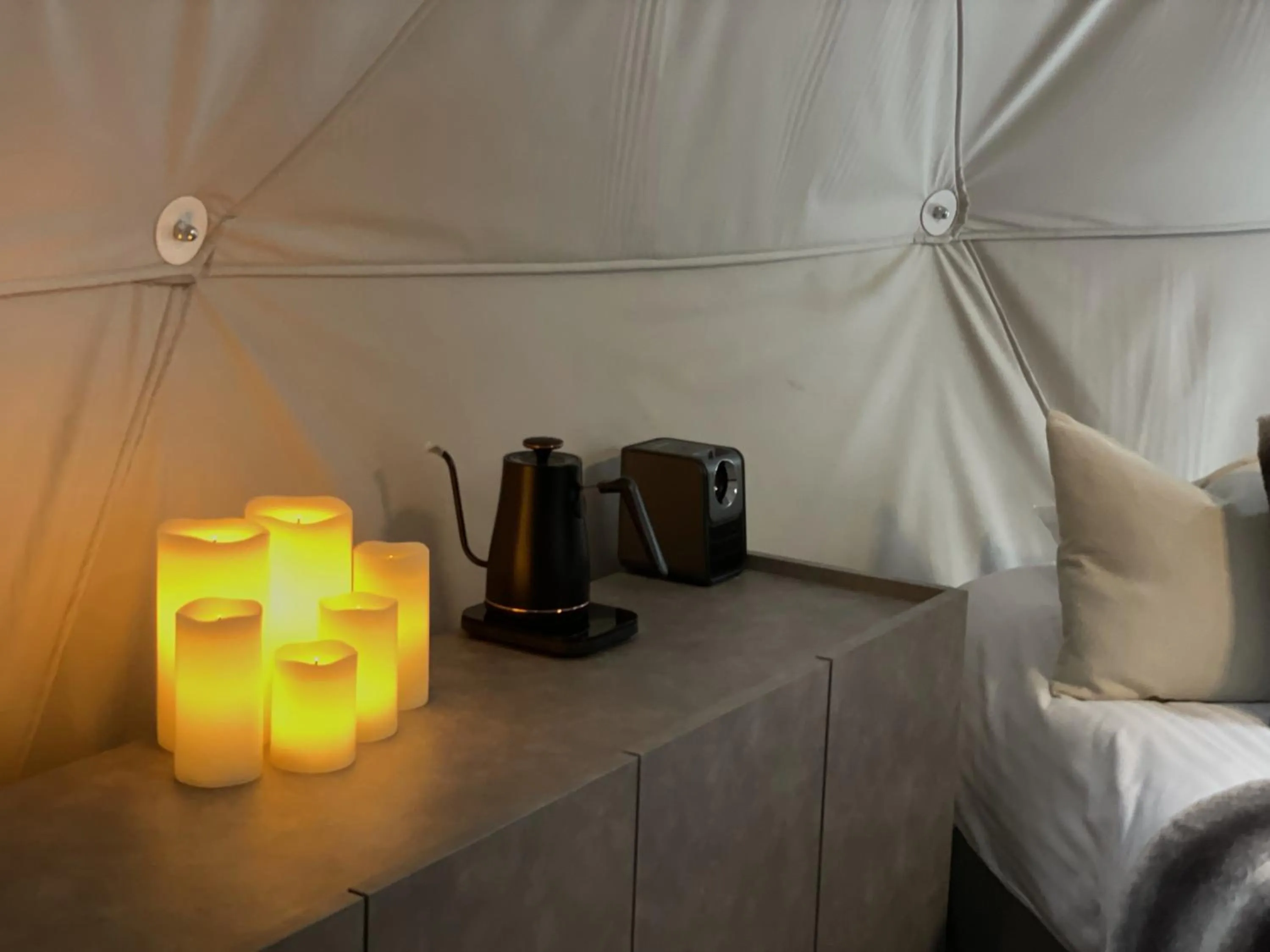 Photo of the whole room, Bed in TOCORO. Mt.Fuji CAMP&GLAMPING