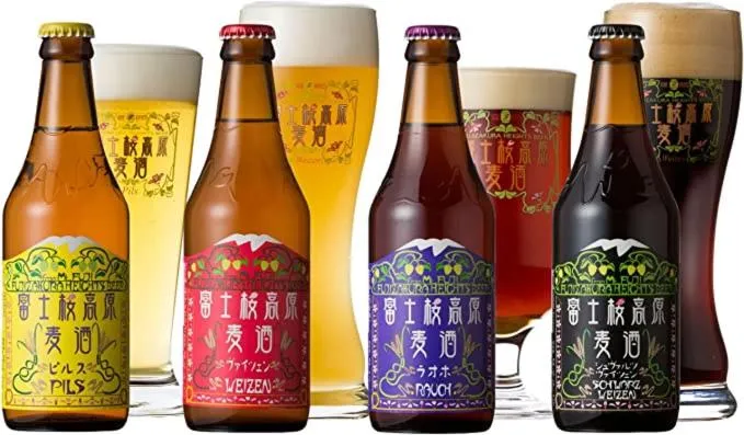 Drinks in TOCORO. Mt.Fuji CAMP&GLAMPING