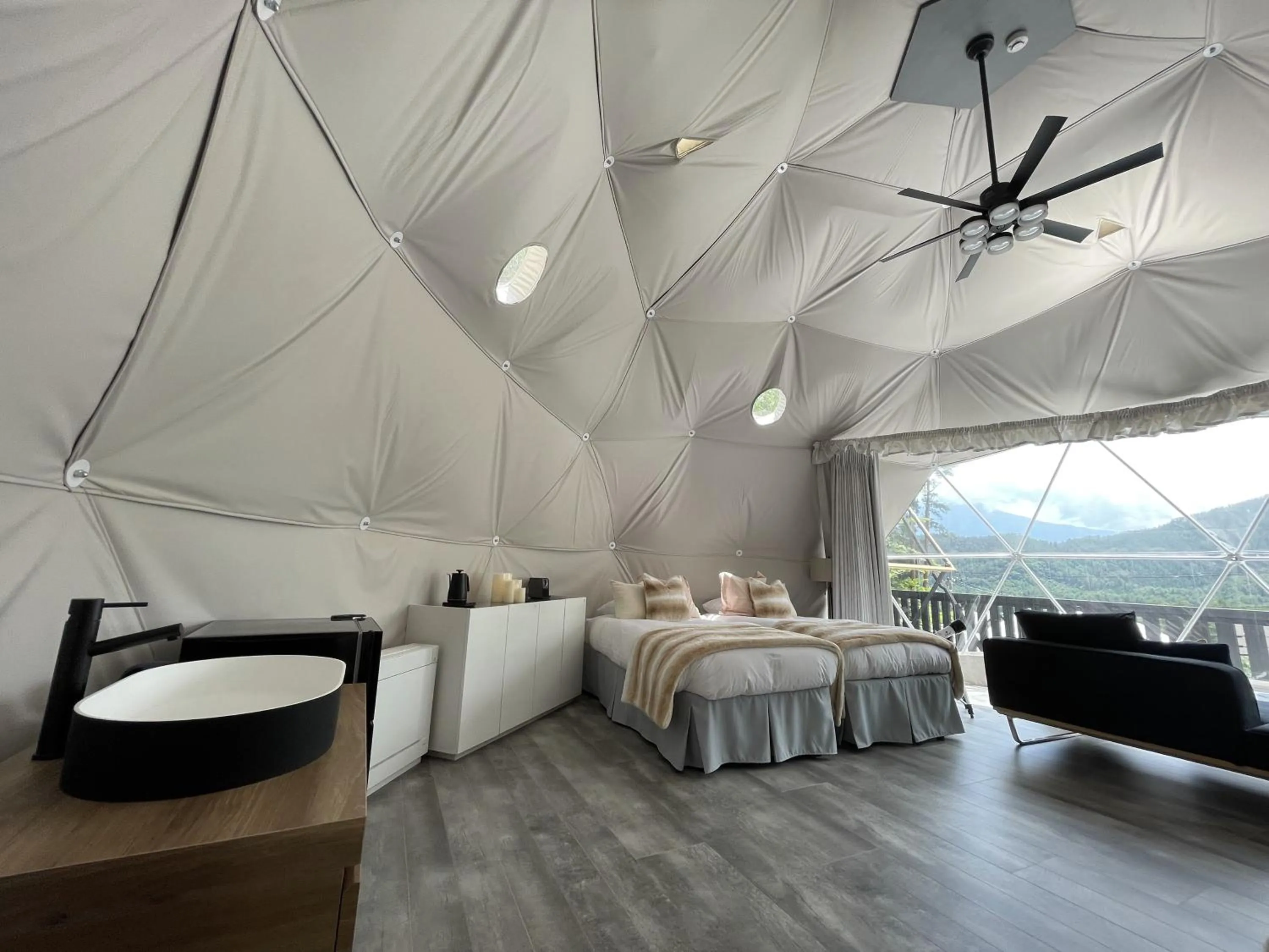 Bed in TOCORO. Mt.Fuji CAMP&GLAMPING