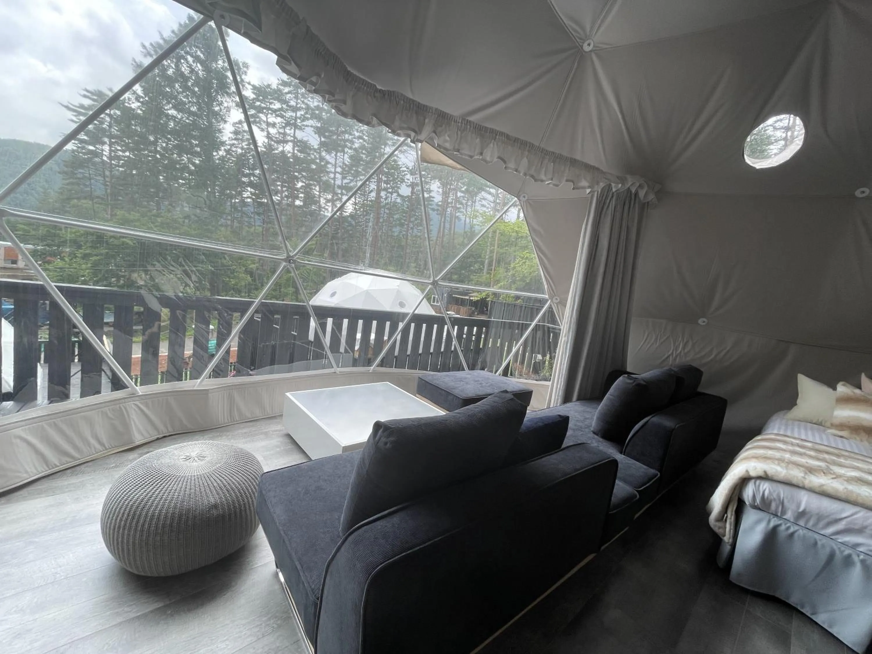 Photo of the whole room, Bed in TOCORO. Mt.Fuji CAMP&GLAMPING