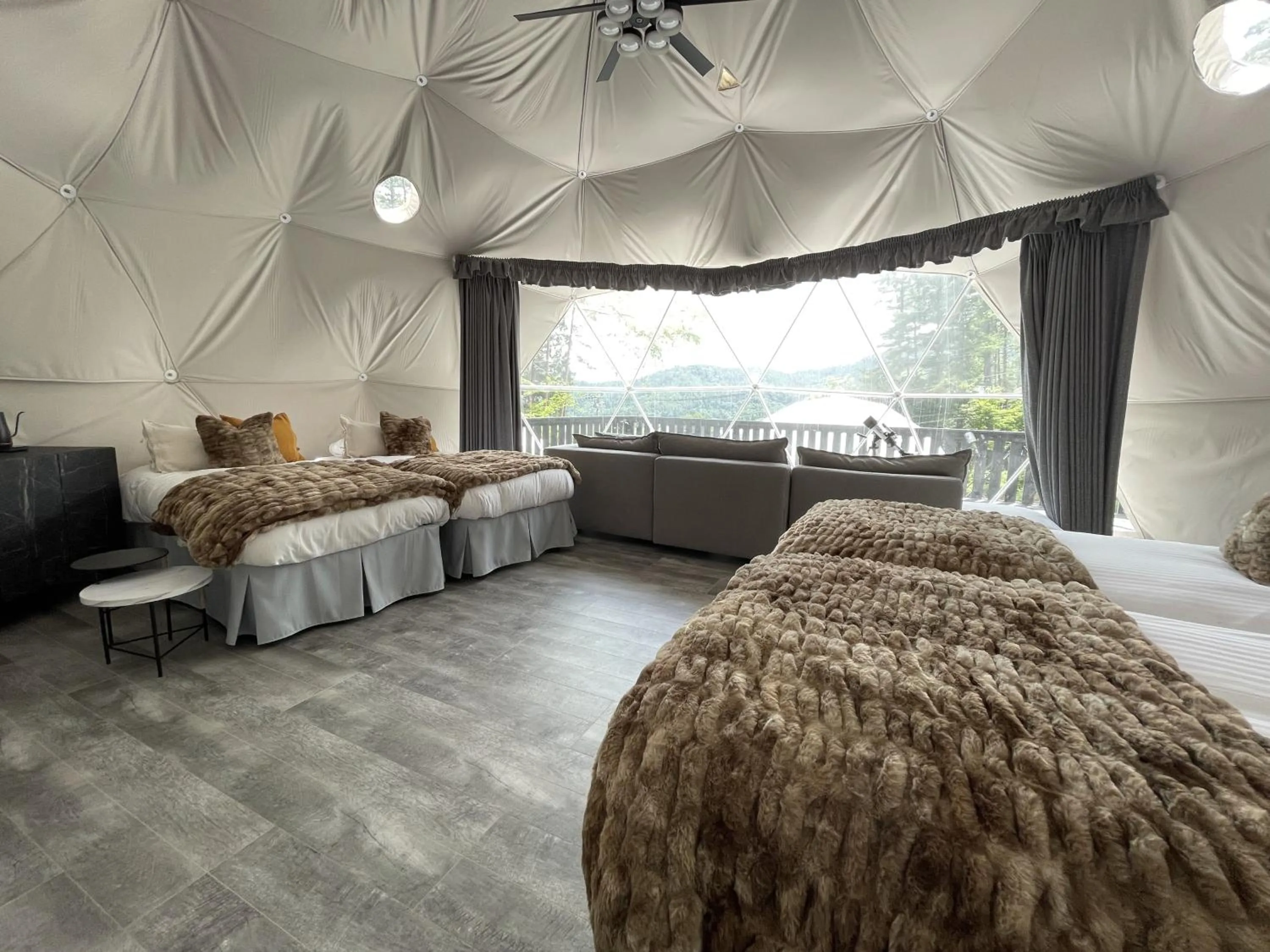 Bed in TOCORO. Mt.Fuji CAMP&GLAMPING