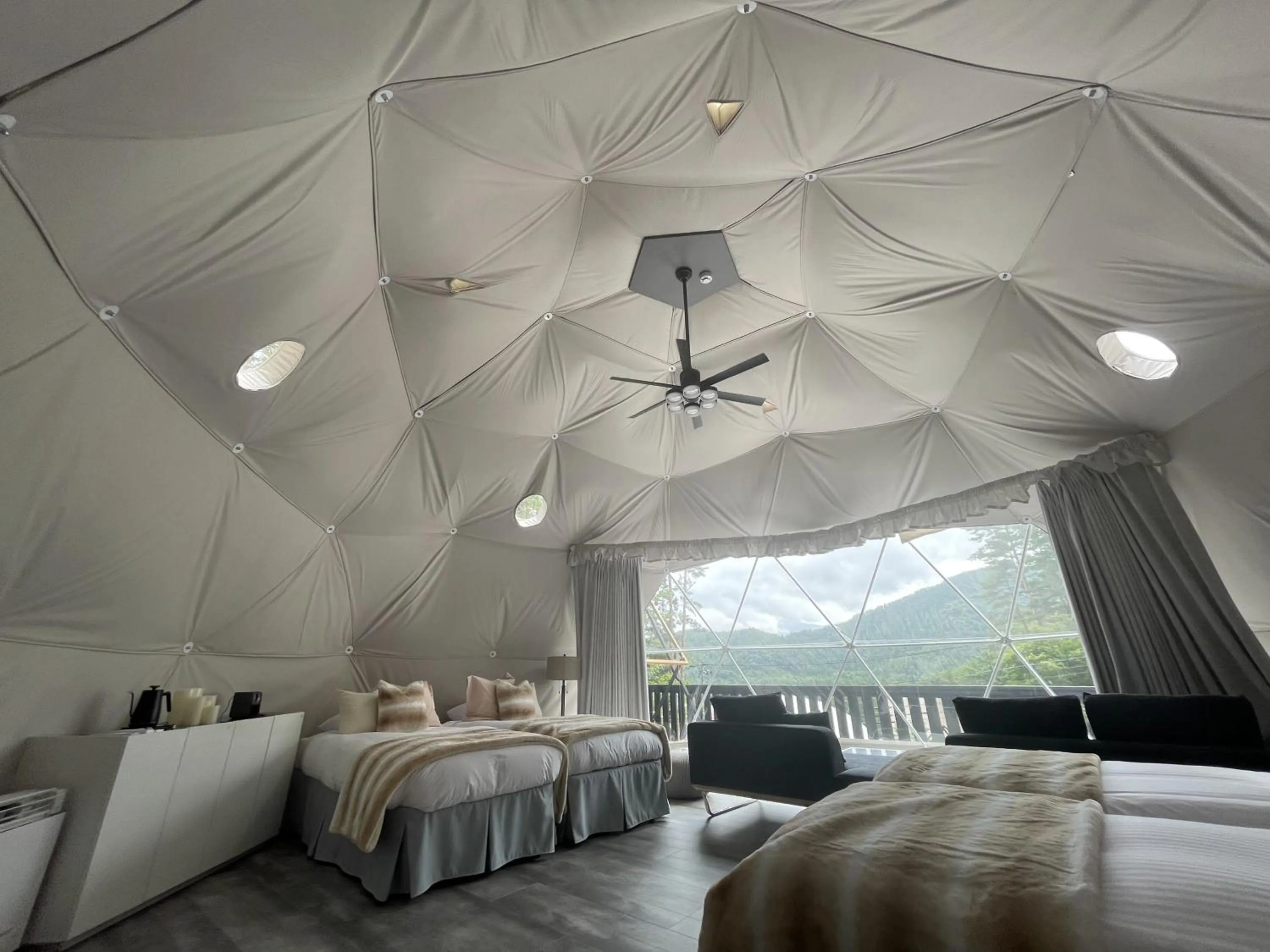 Bed in TOCORO. Mt.Fuji CAMP&GLAMPING