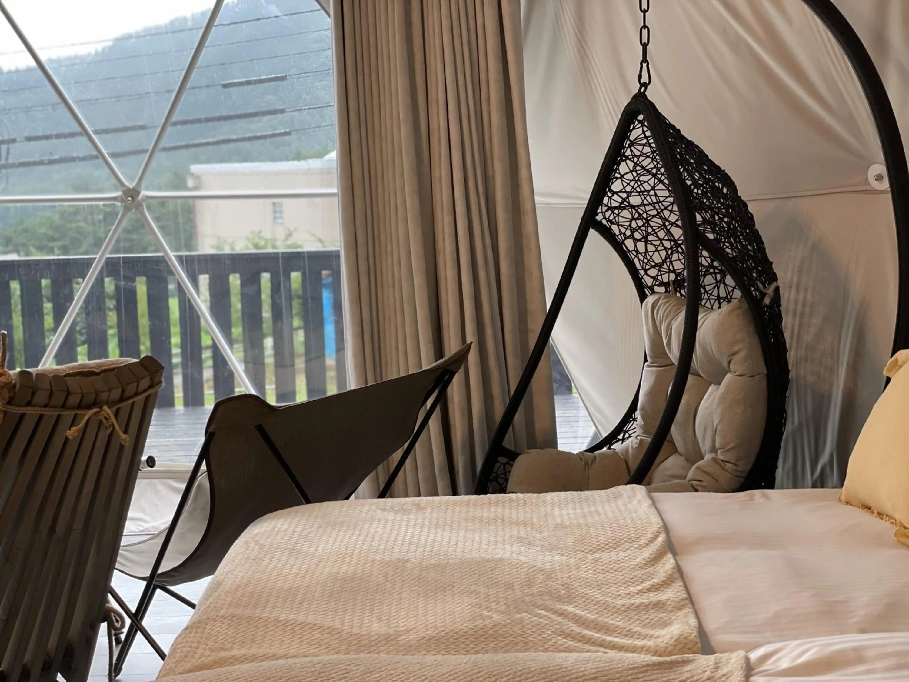 Bed in TOCORO. Mt.Fuji CAMP&GLAMPING