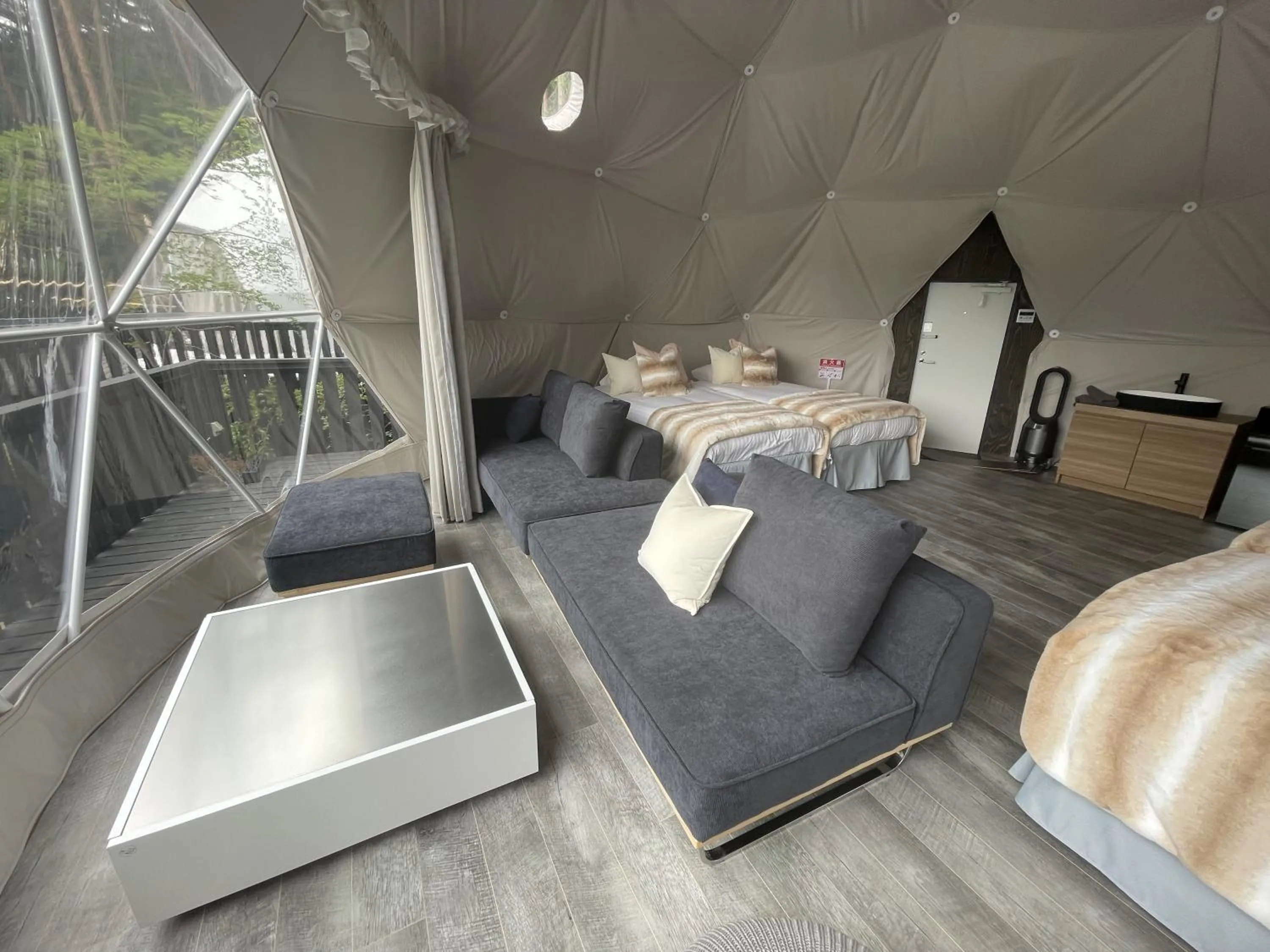 Bed in TOCORO. Mt.Fuji CAMP&GLAMPING