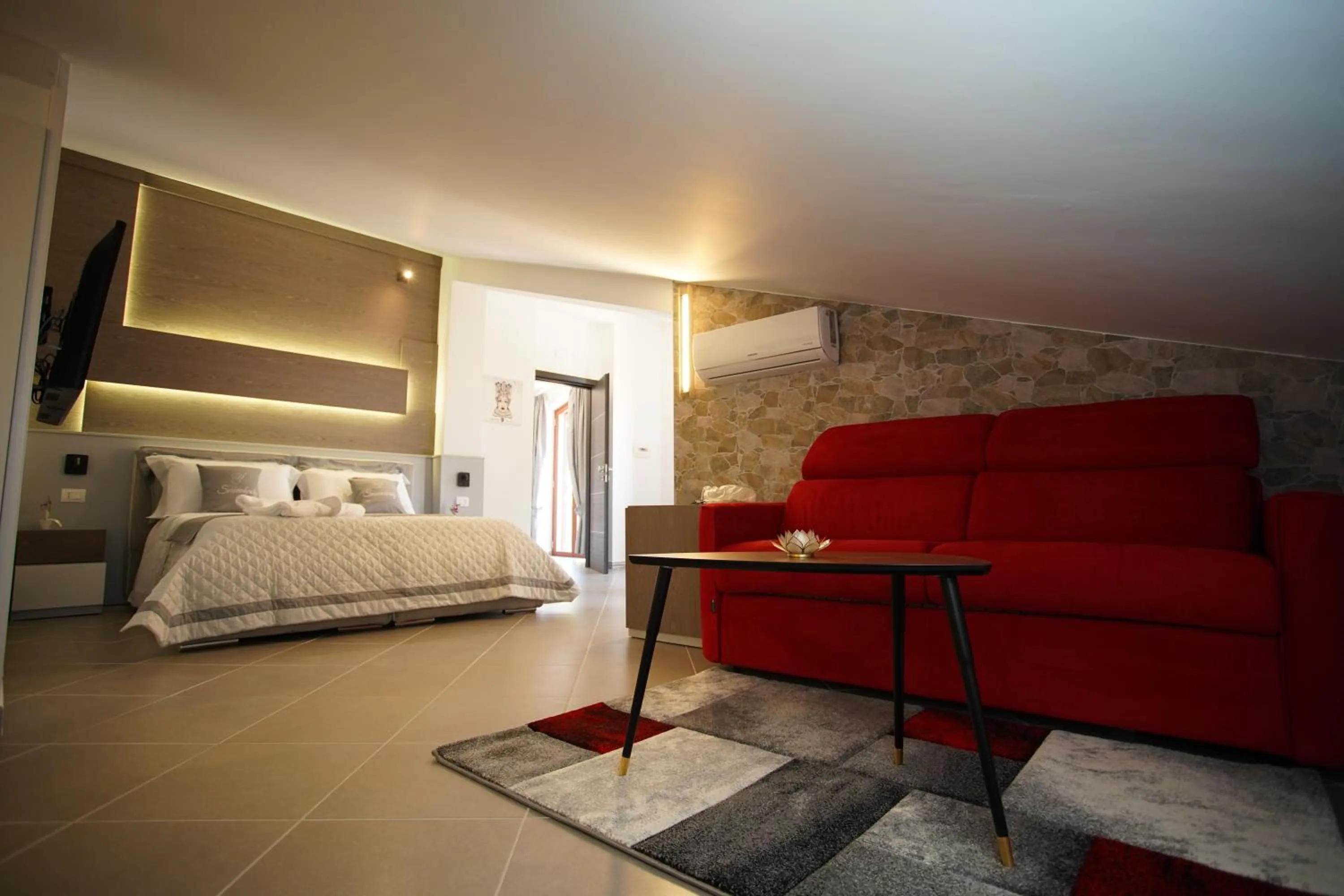 Bed in Serendipity B&B