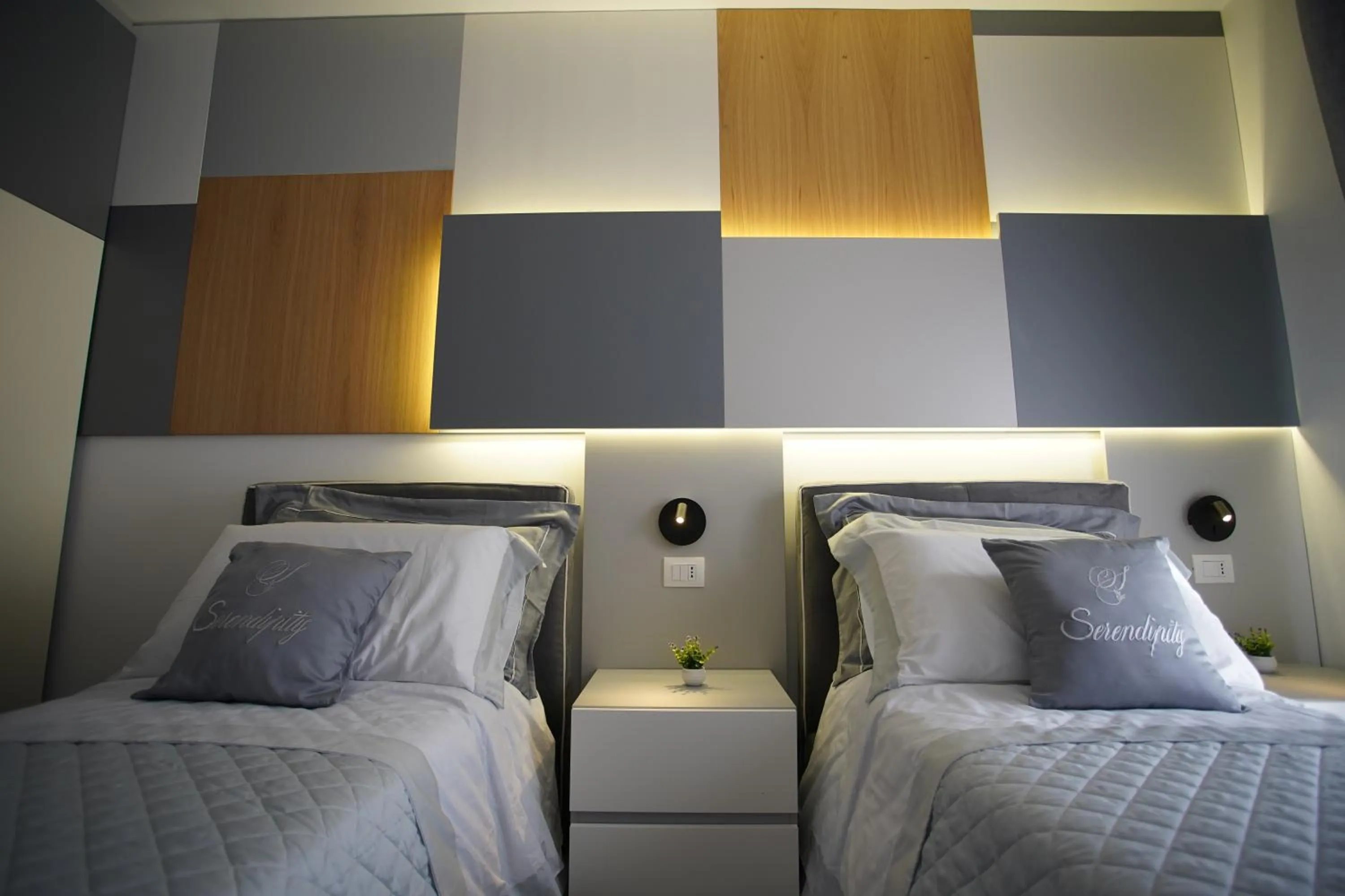 Bed in Serendipity B&B