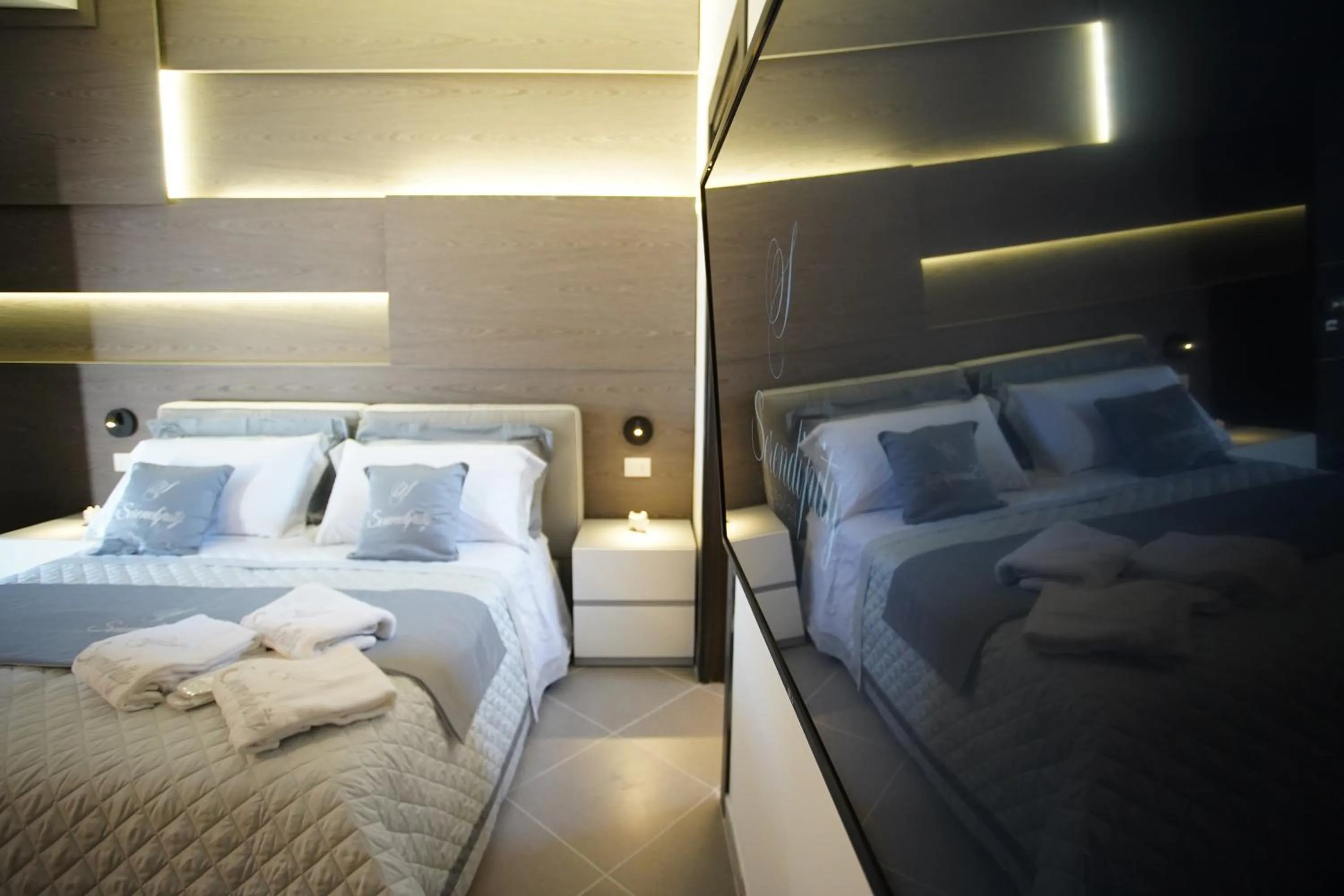 Bed in Serendipity B&B