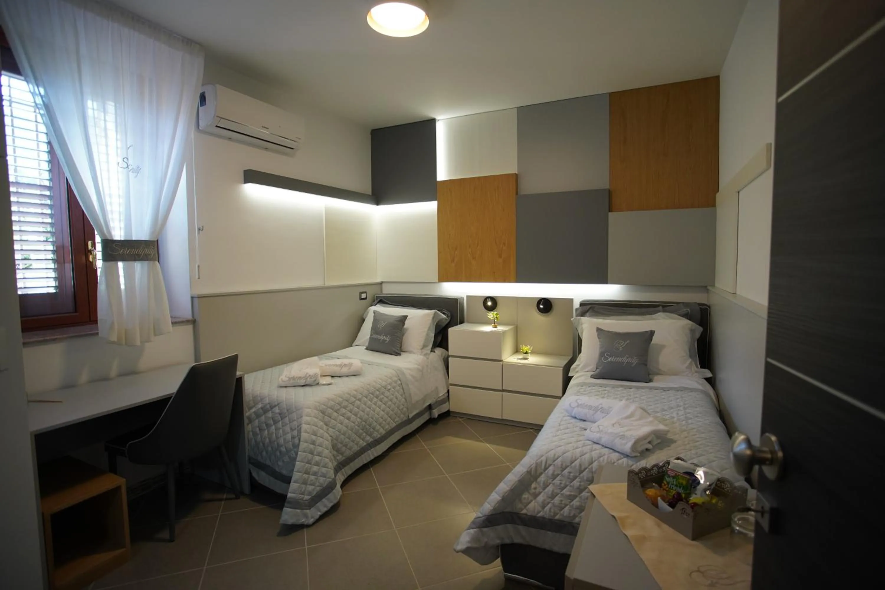 Bed in Serendipity B&B