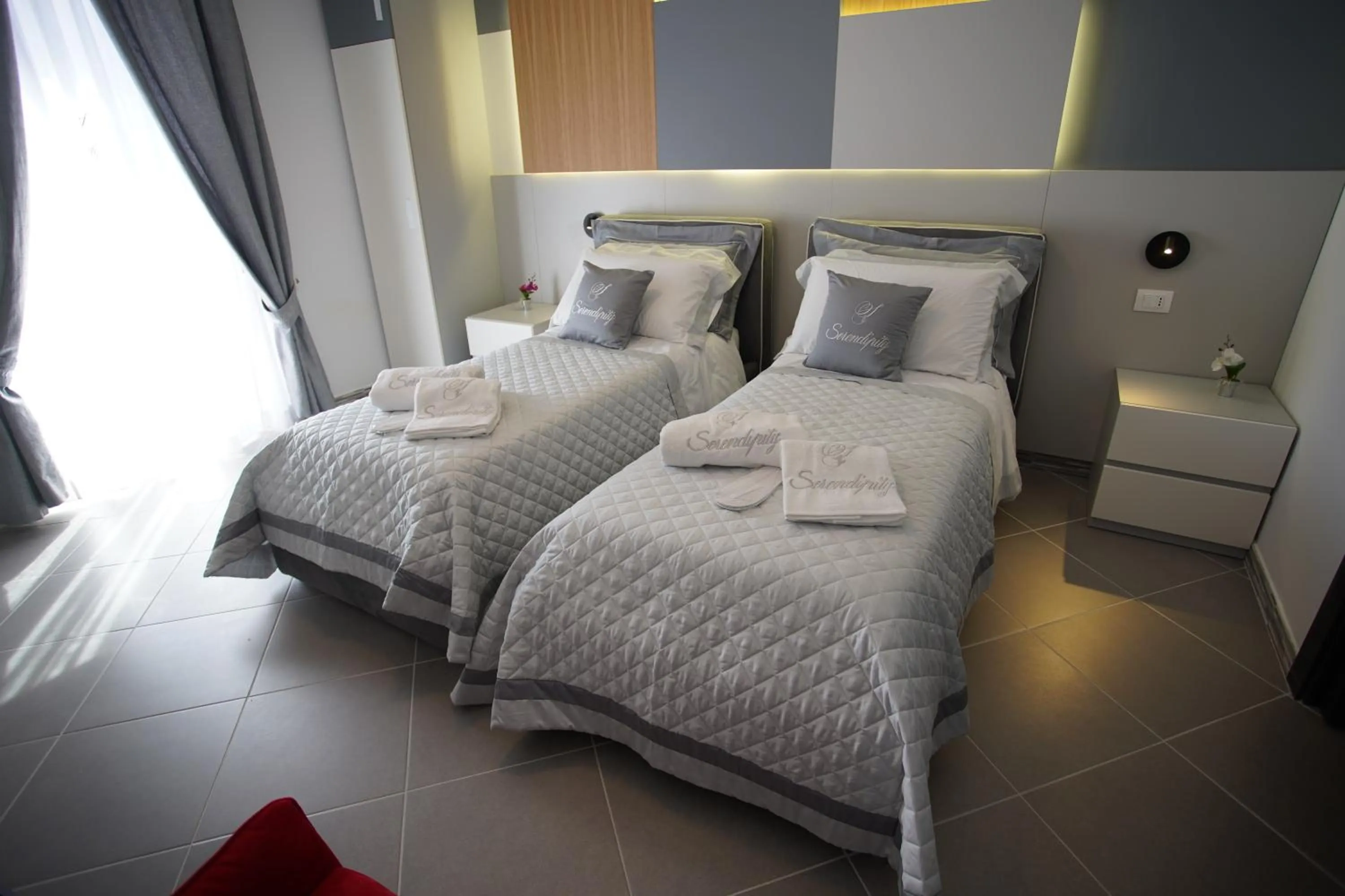 Bed in Serendipity B&B