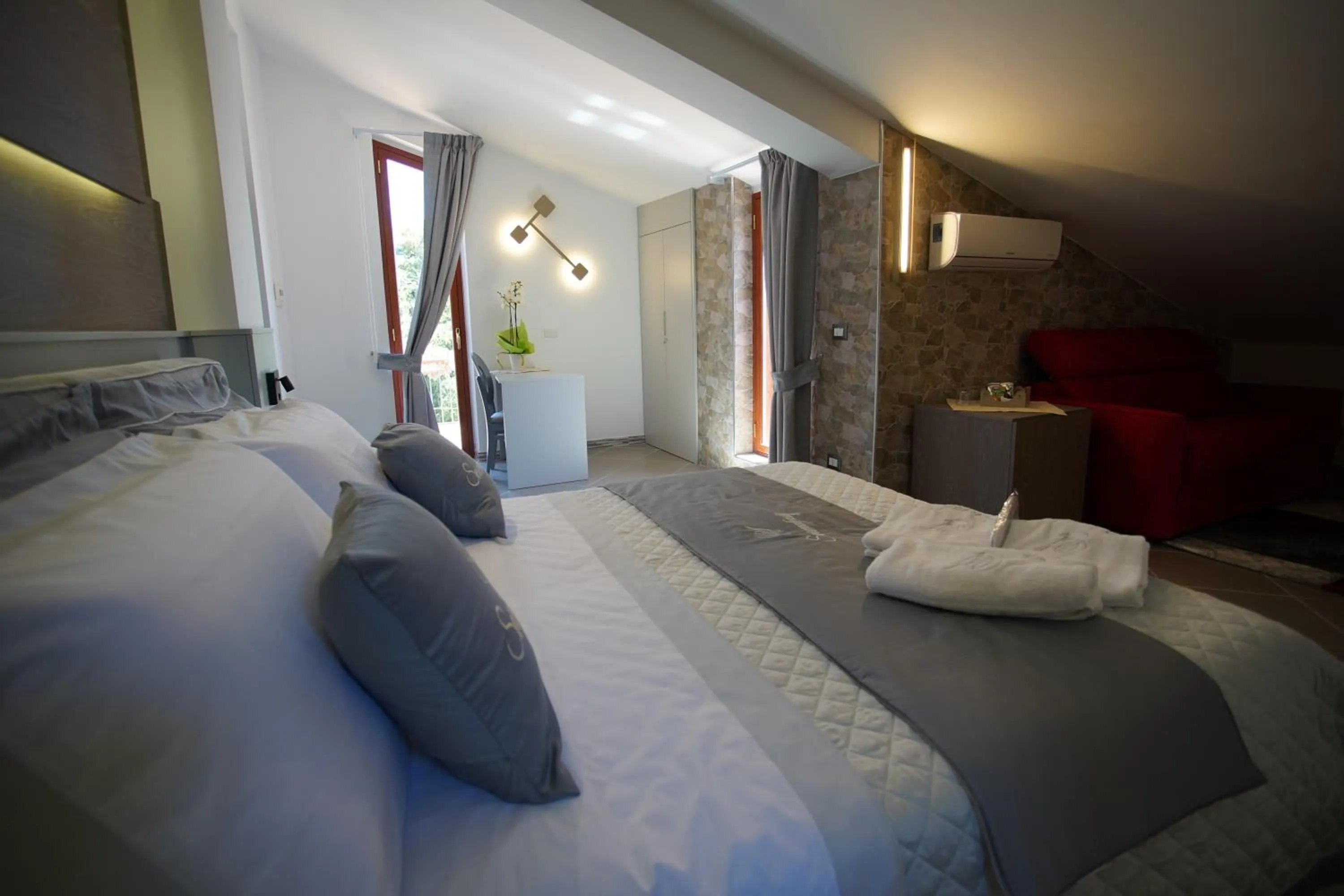 Bed in Serendipity B&B