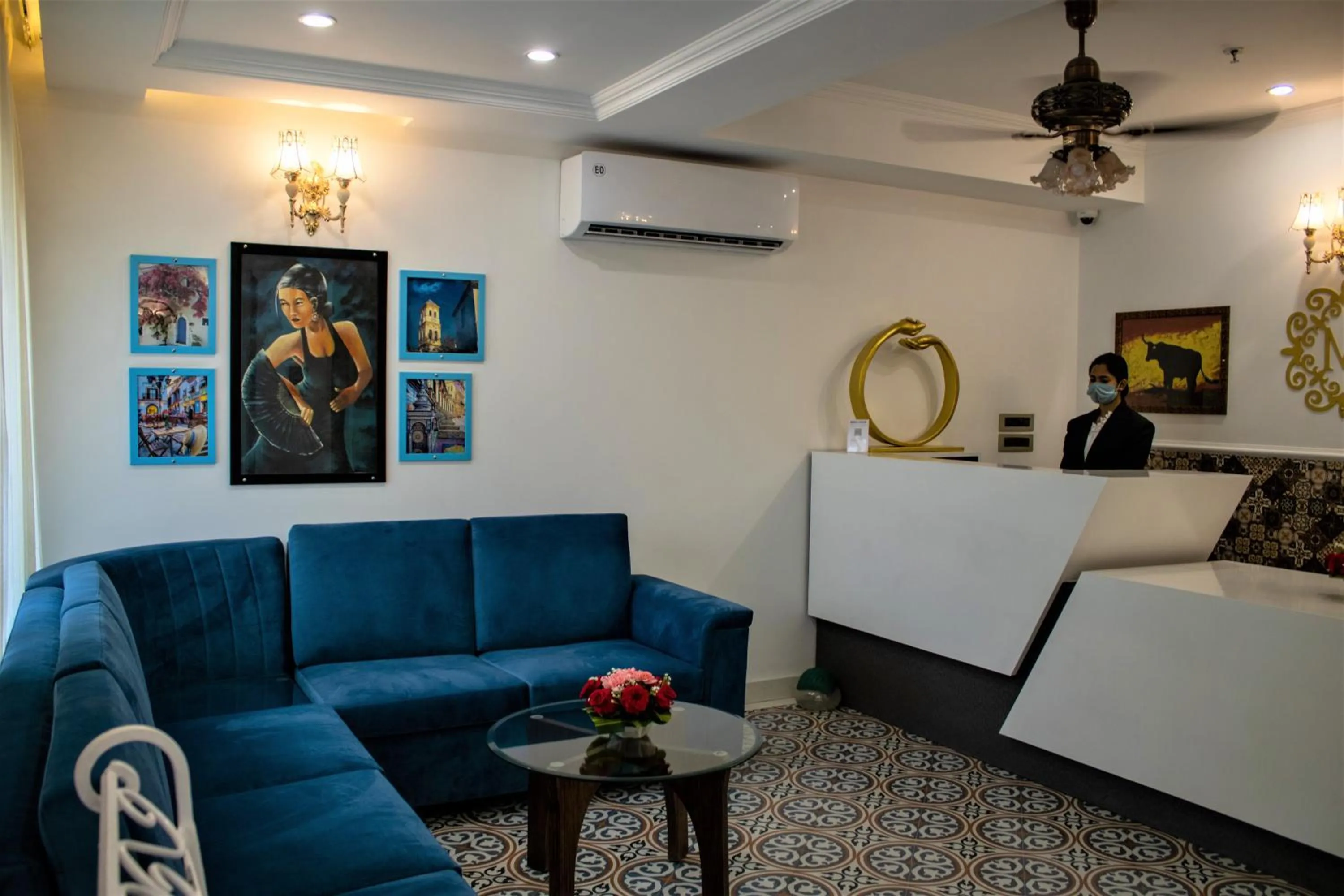 Lobby or reception in Sterling Marbella Dehradun