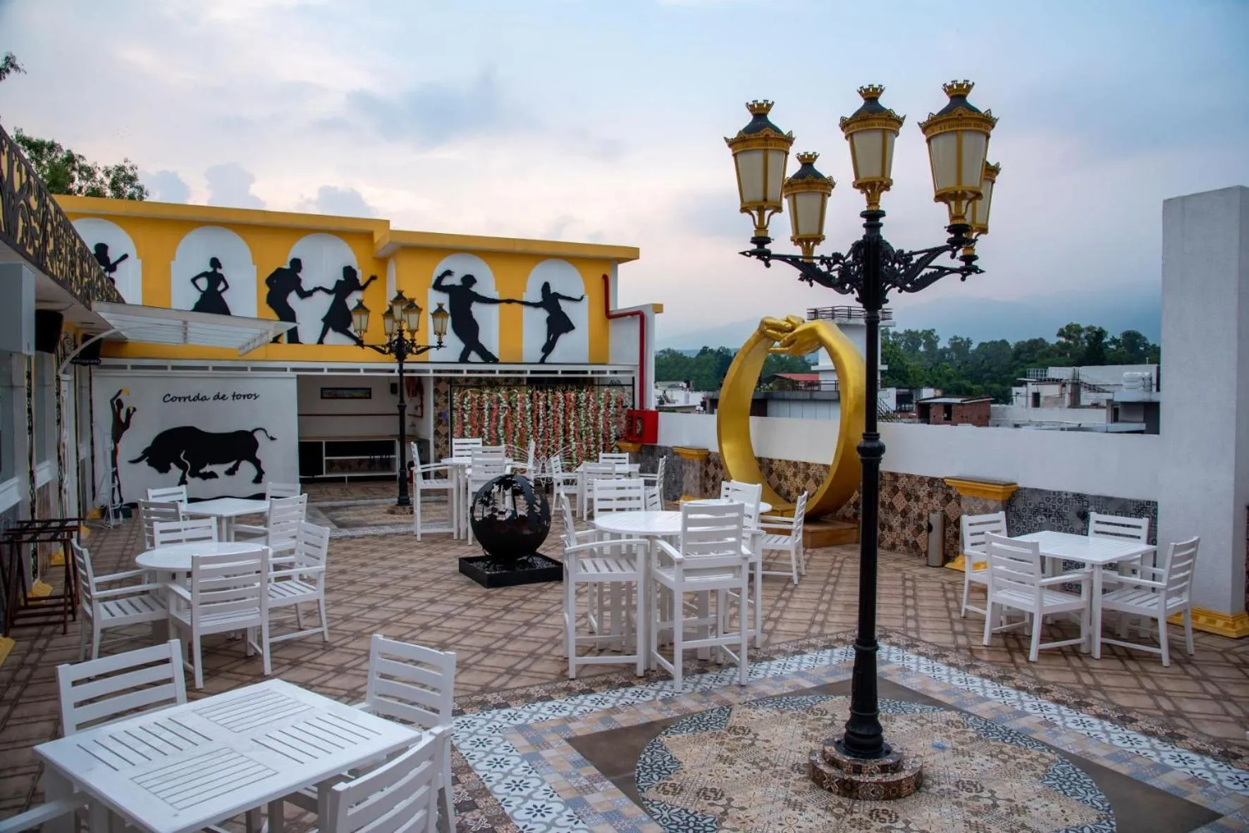 Patio in Sterling Marbella Dehradun