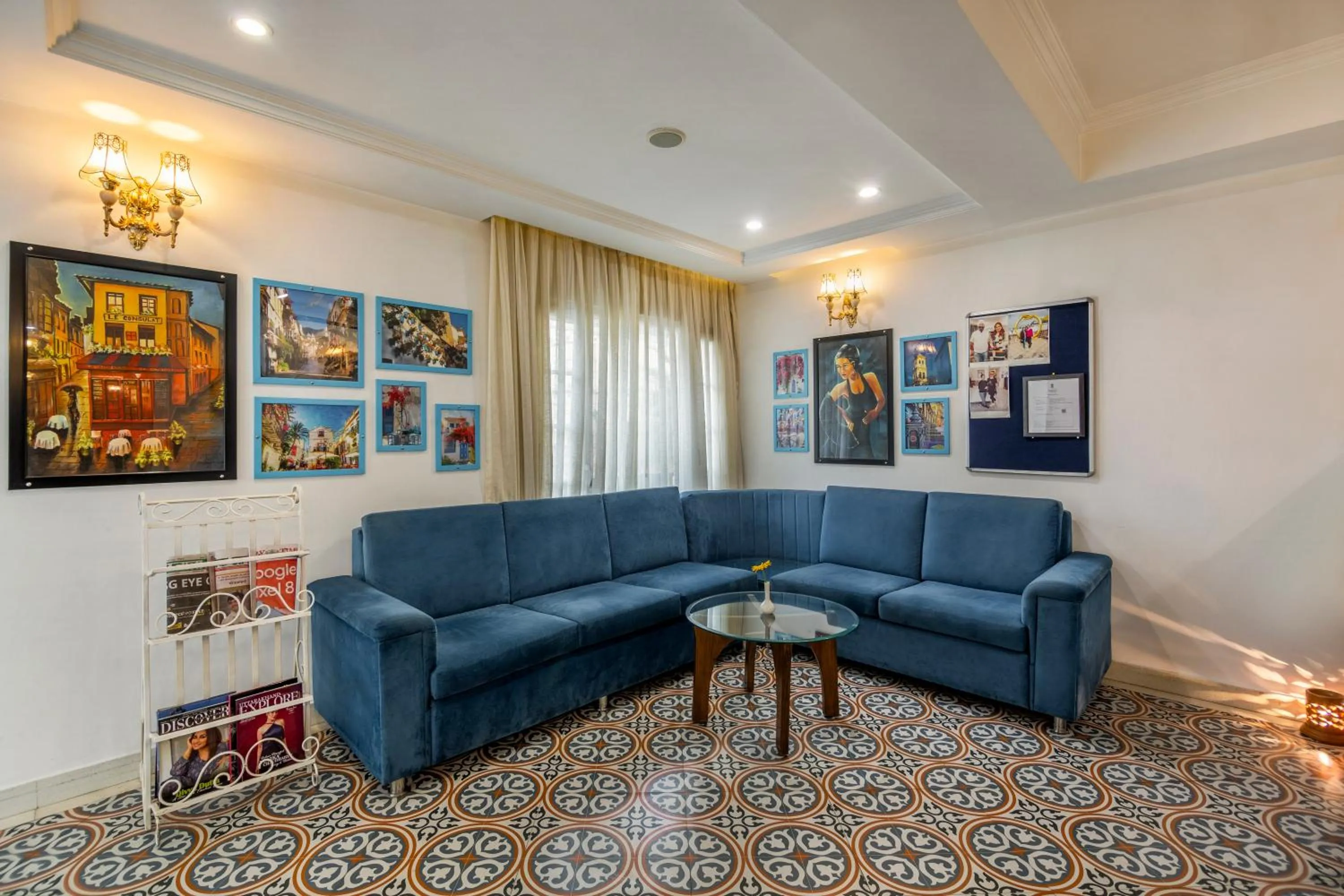 Lobby or reception in Sterling Marbella Dehradun