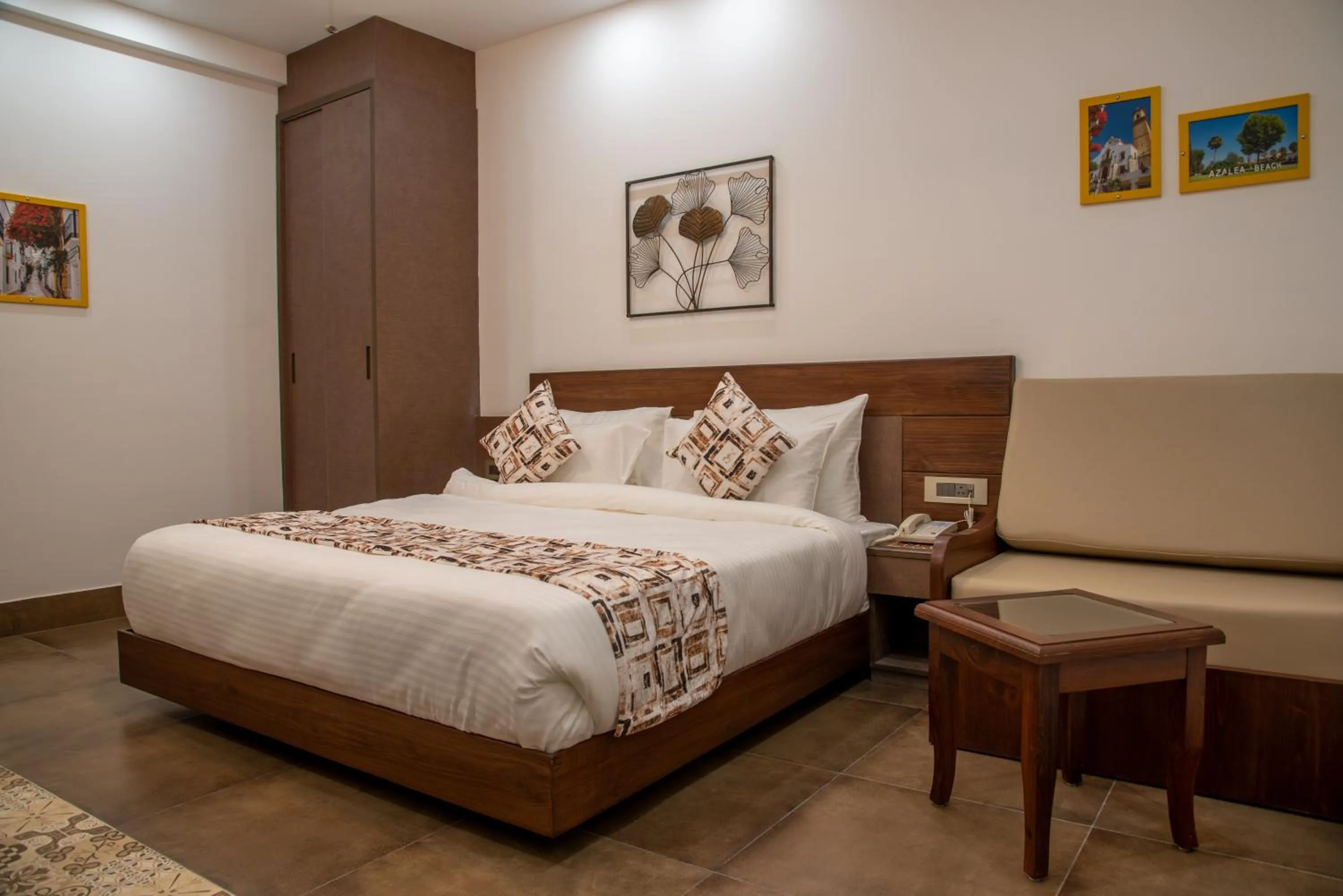 Bedroom, Bed in Sterling Marbella Dehradun
