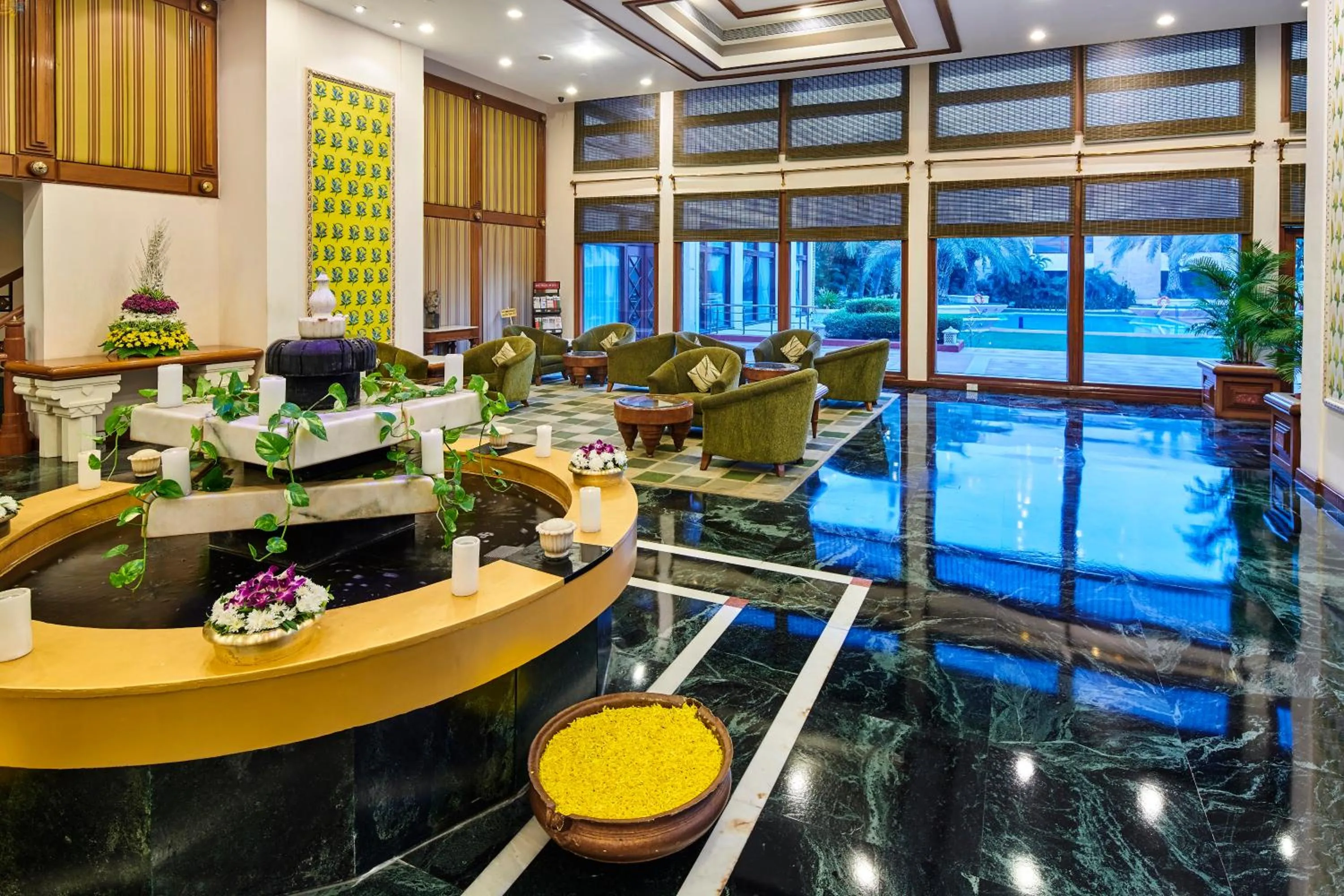 Lobby or reception in The Ummed Ahmedabad Airport