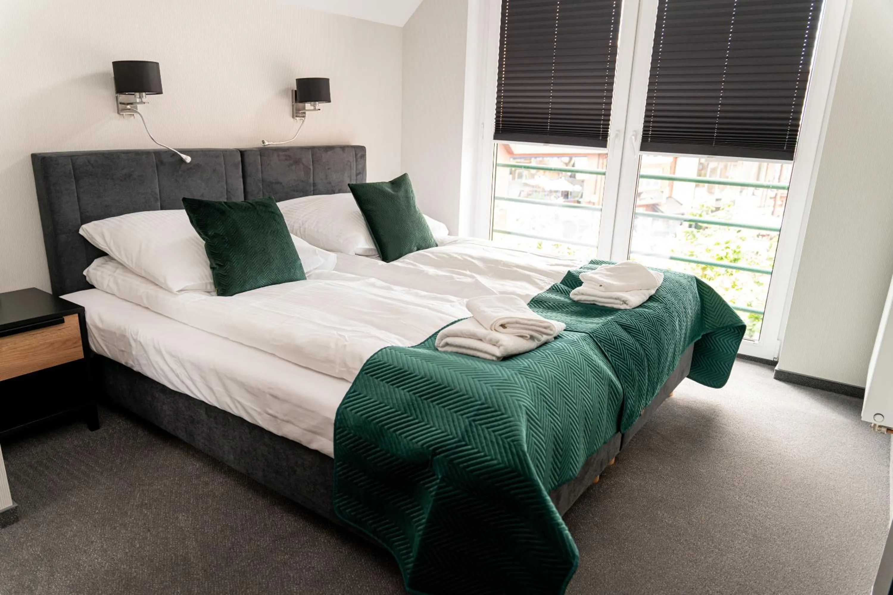 Bed in Hotel KAVKA & Restauracja