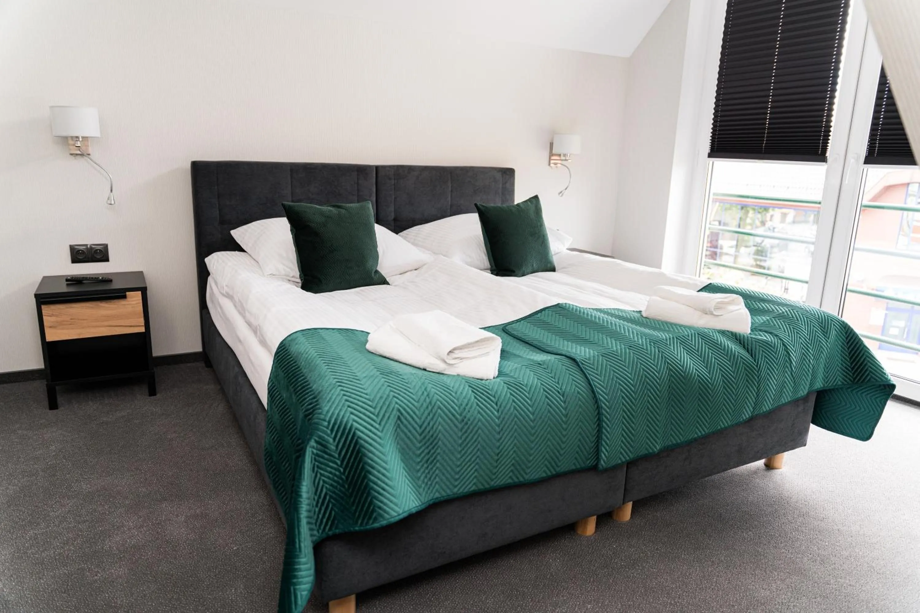 Bed in Hotel KAVKA & Restauracja