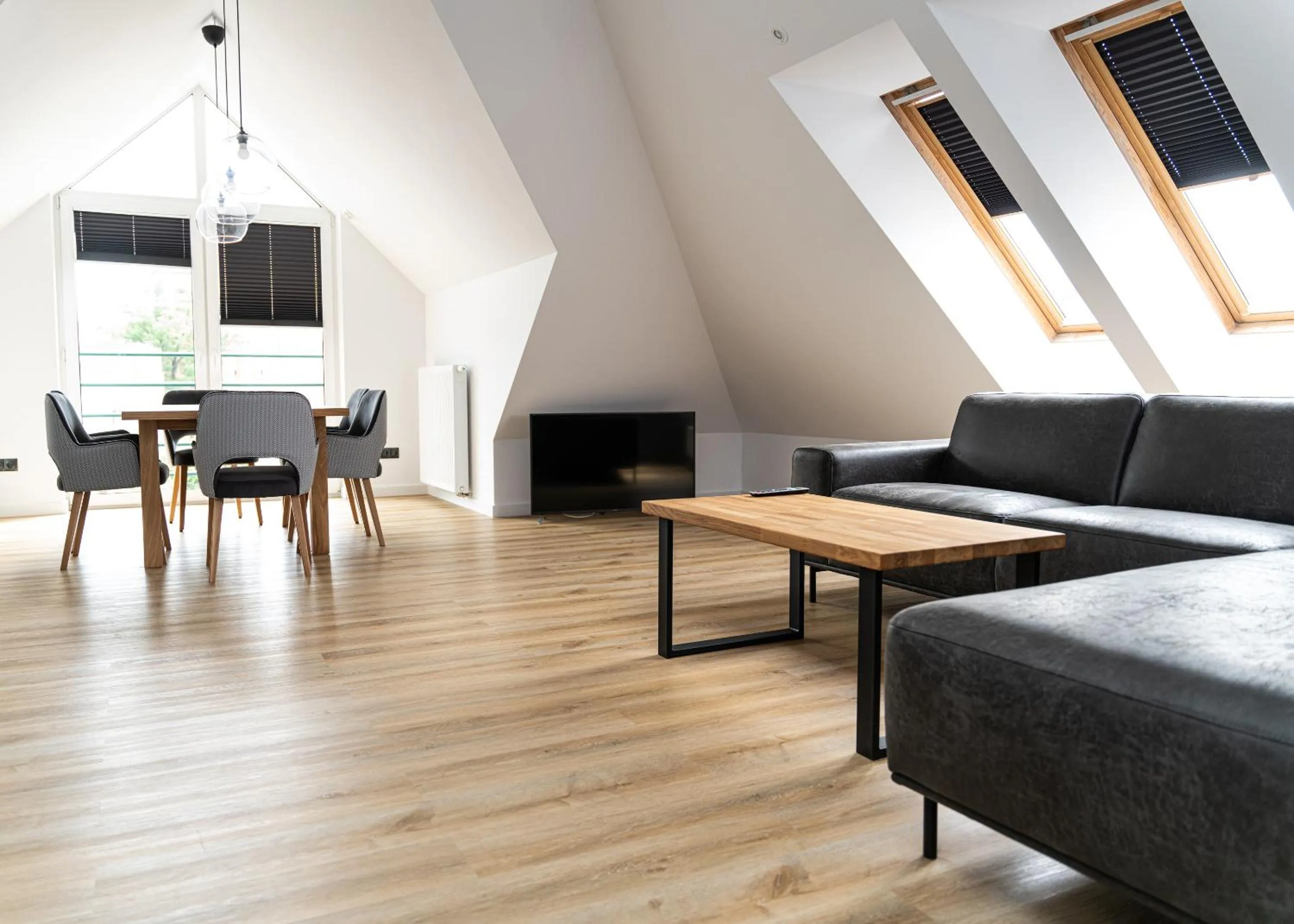 Seating area in Hotel KAVKA & Restauracja