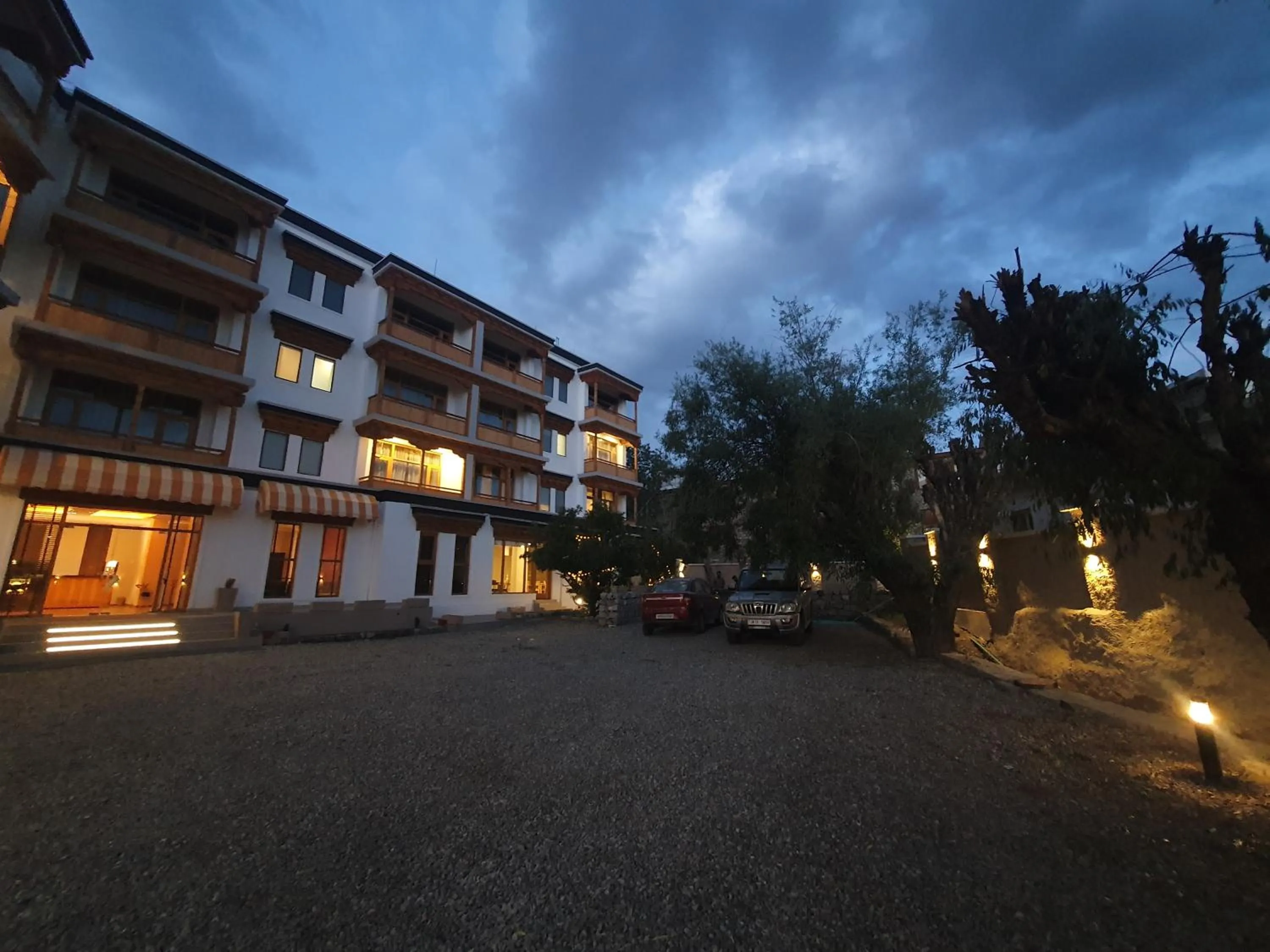 Property building in Hotel Amanthi Ladakh