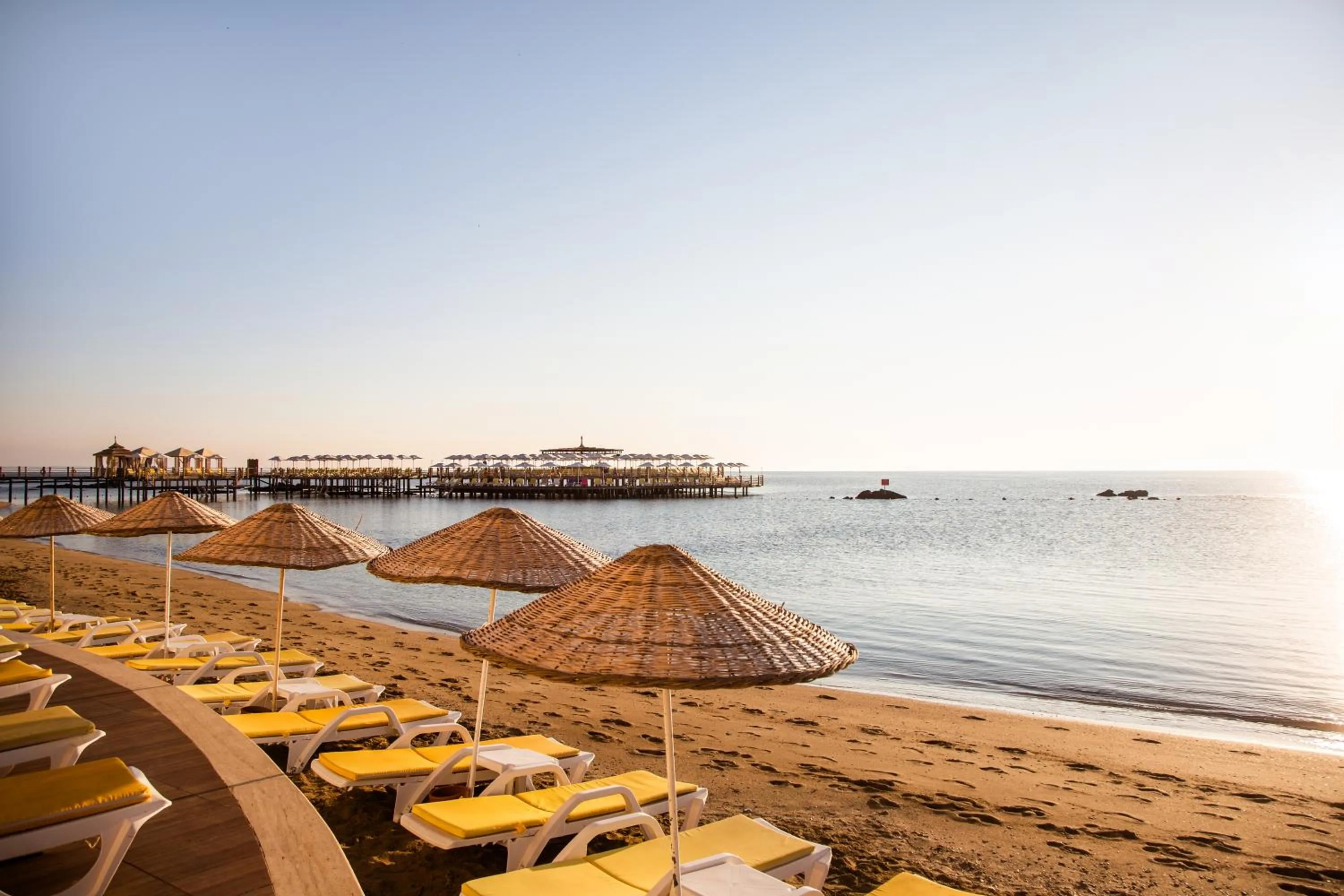 Beach in Salamis Bay Conti Hotel Resort & SPA & Casino