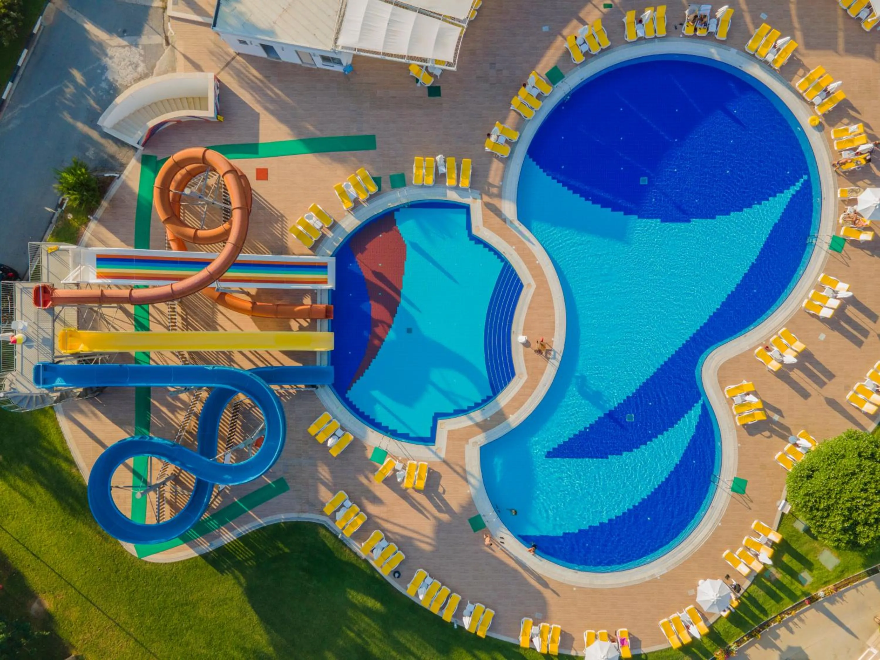 Aqua park in Salamis Bay Conti Hotel Resort & SPA & Casino