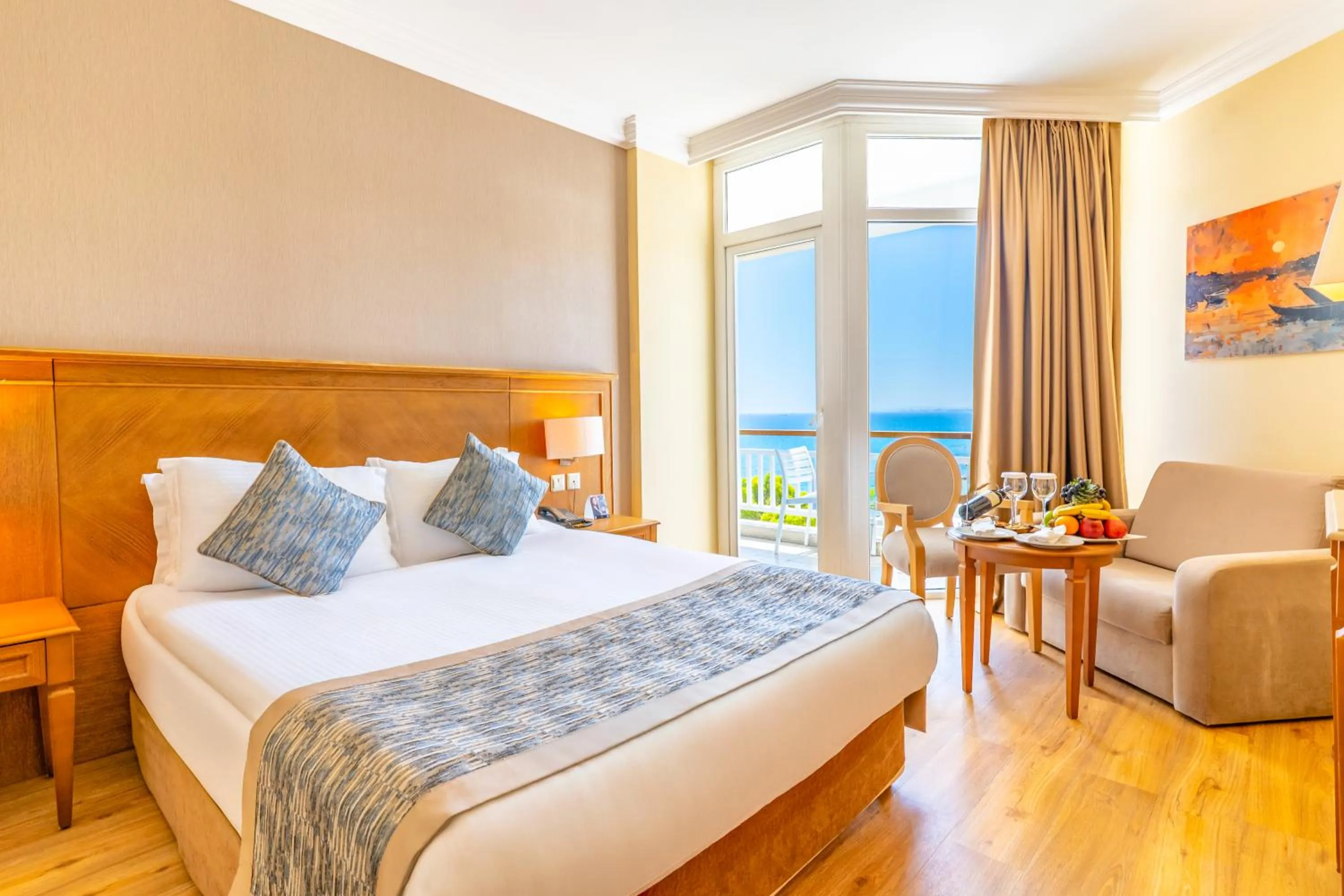 Bed in Salamis Bay Conti Hotel Resort & SPA & Casino