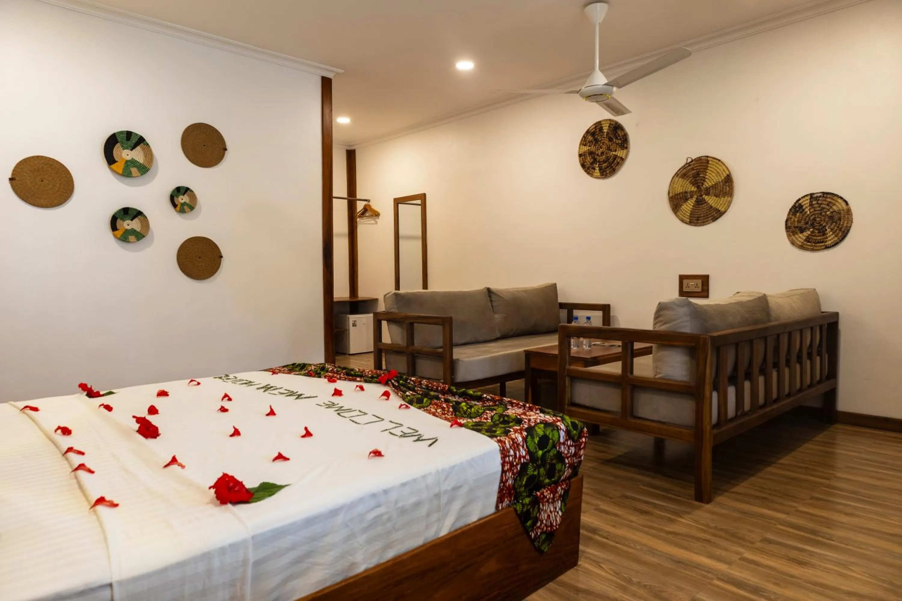 Bed in Mem Luxury Apartments and Hotel