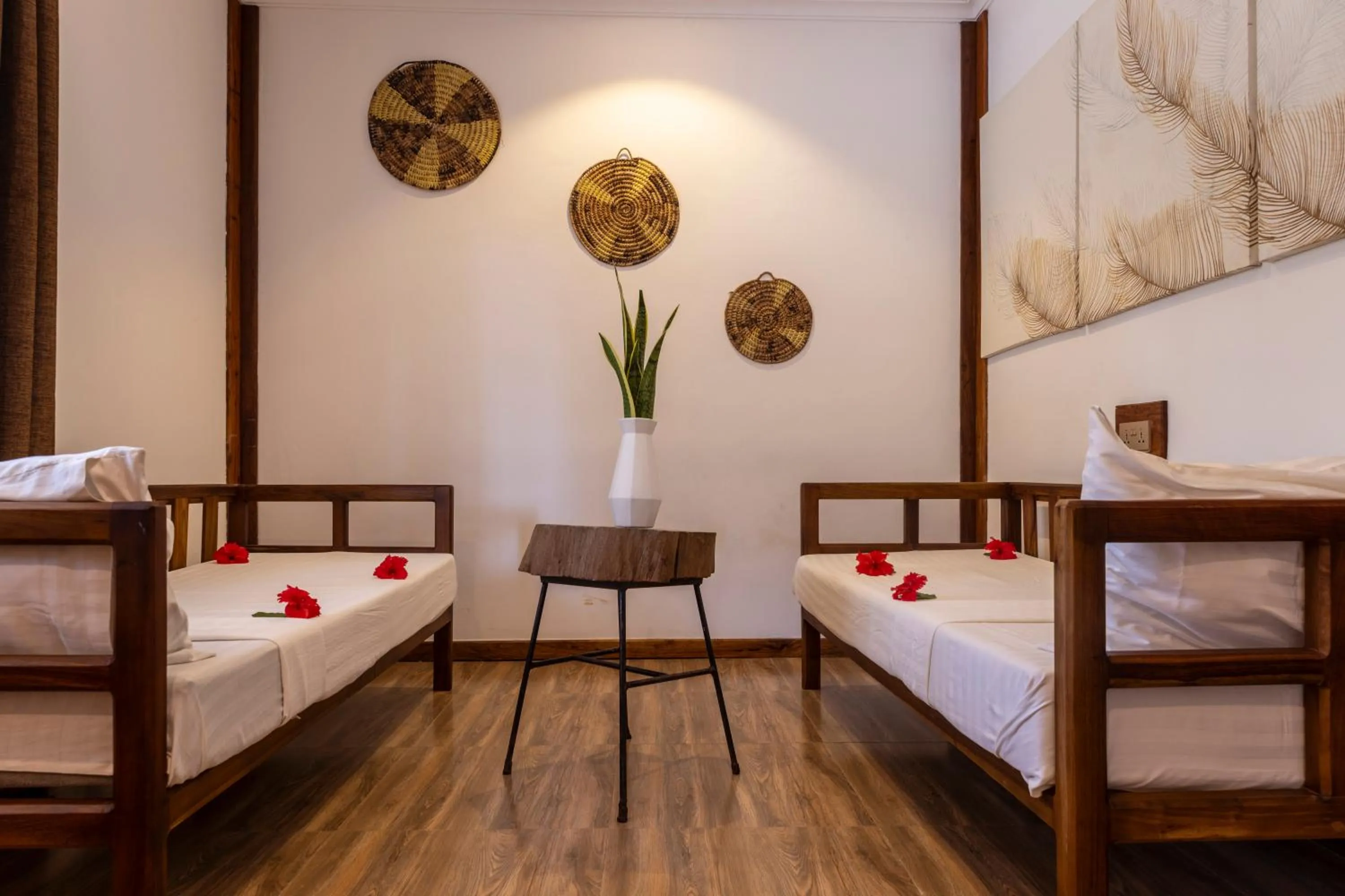 Bed in Mem Luxury Apartments and Hotel