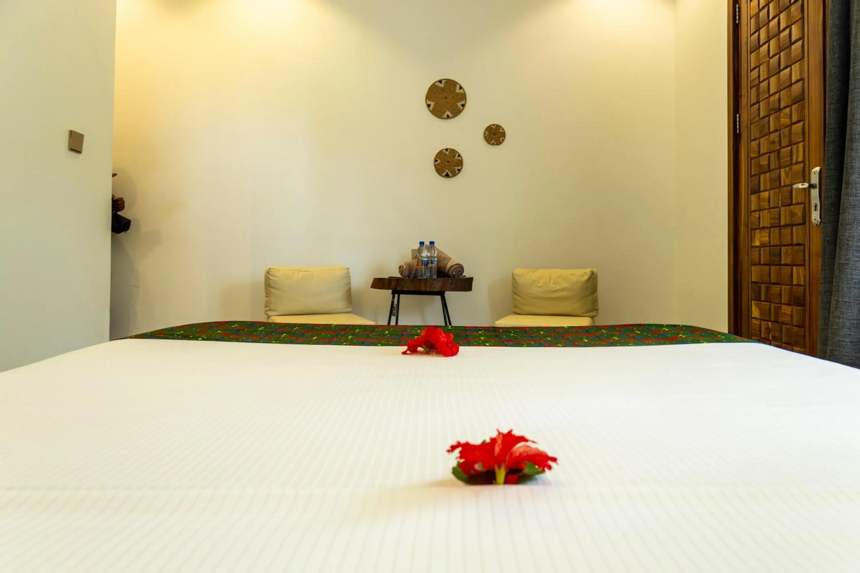 Bed in Mem Luxury Apartments and Hotel