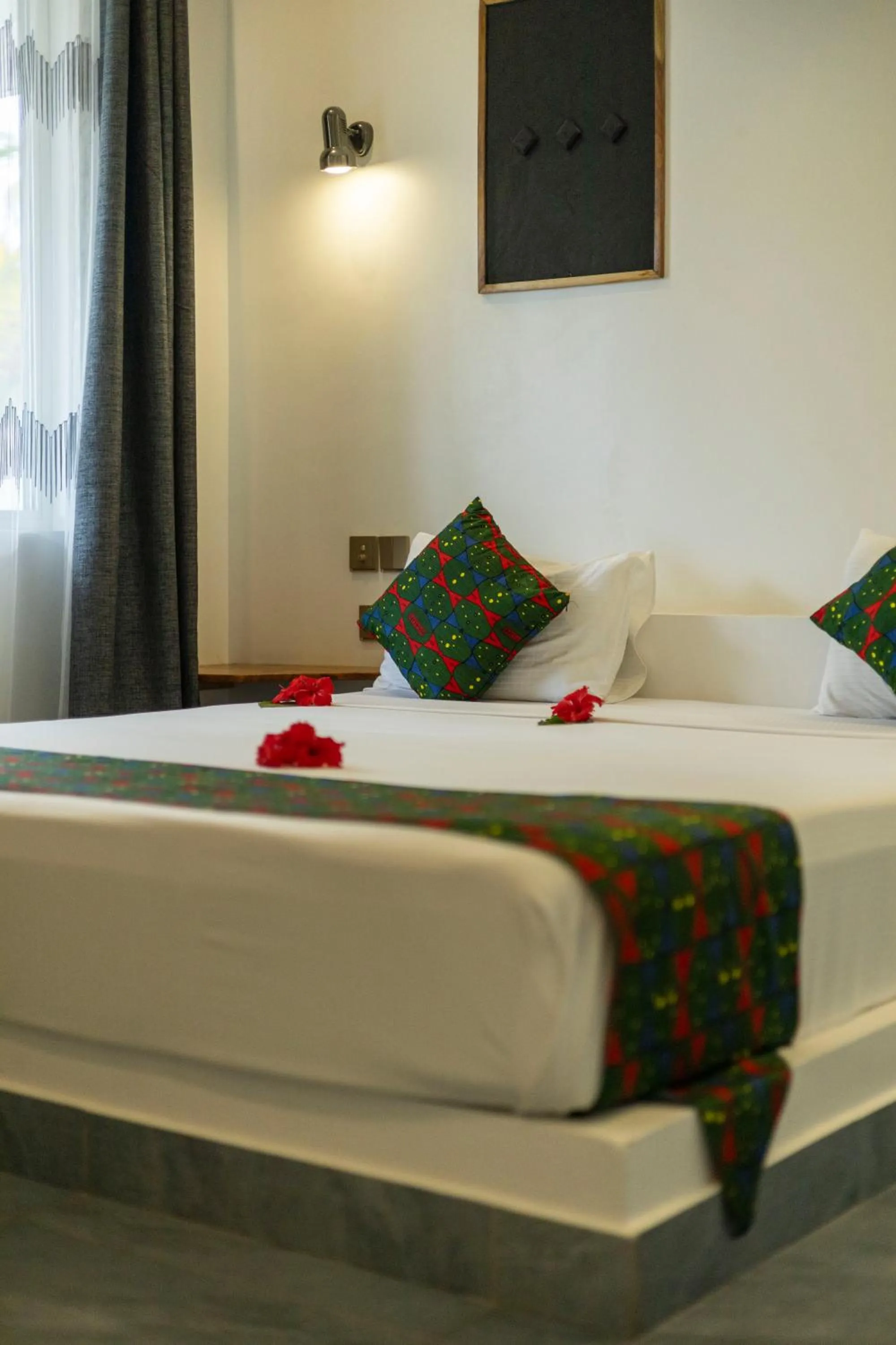 Bed in Mem Luxury Apartments and Hotel