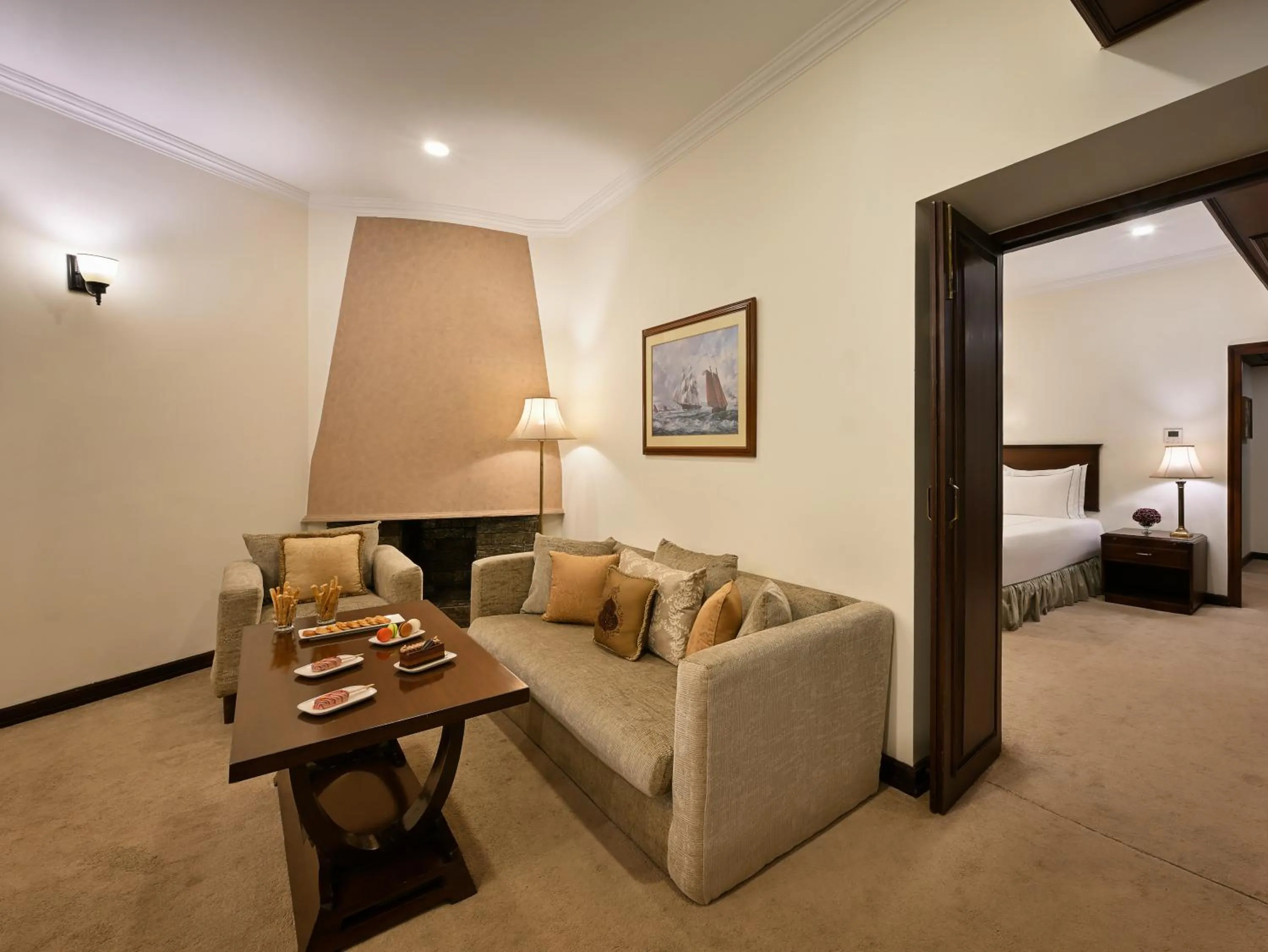 Seating area, Bed in Ambassador, New Delhi - IHCL SeleQtions