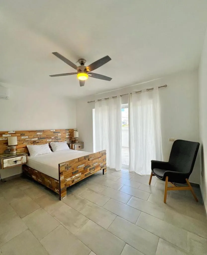 Bedroom, Bed in Residencial Paraiso Bayahibe