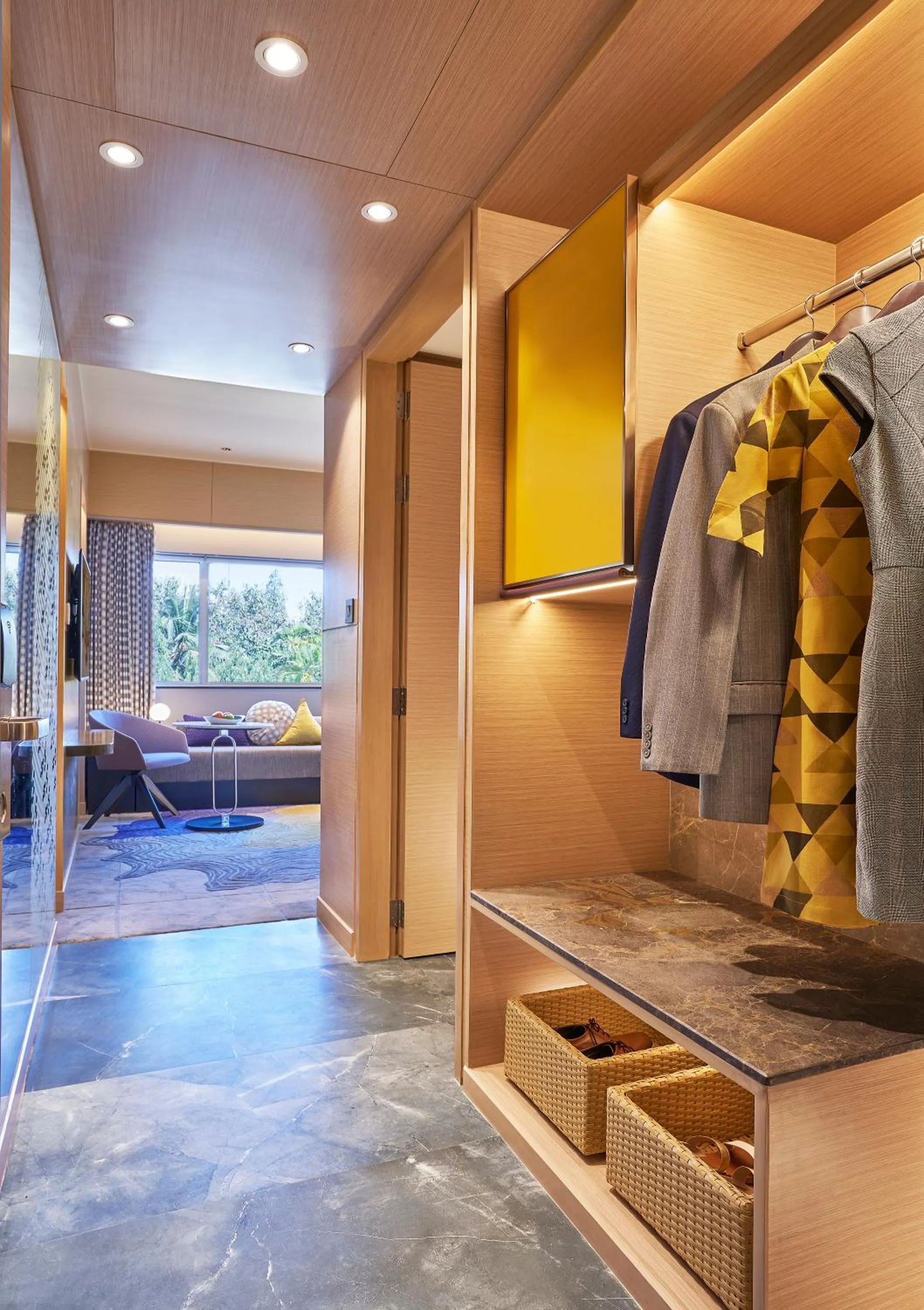 wardrobe in Vivanta Bengaluru Residency Road