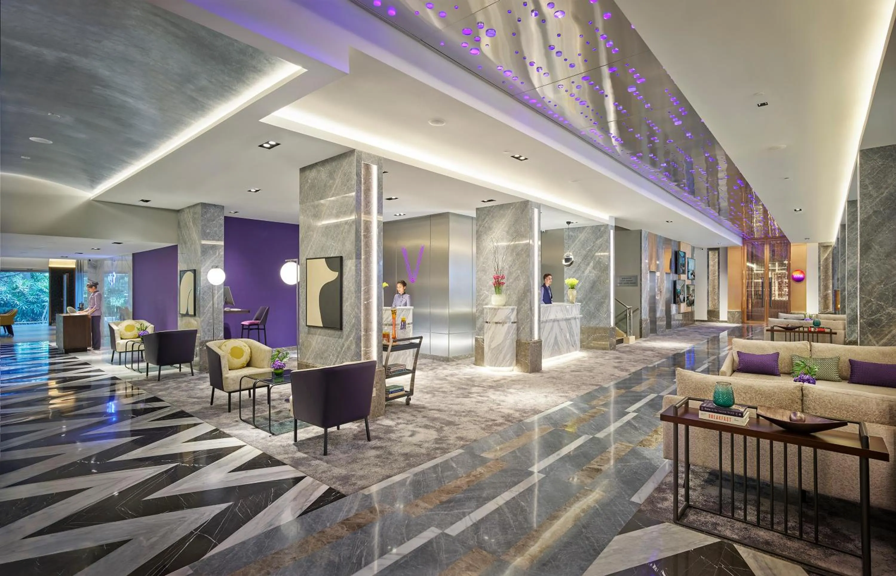 Lobby or reception in Vivanta Bengaluru Residency Road