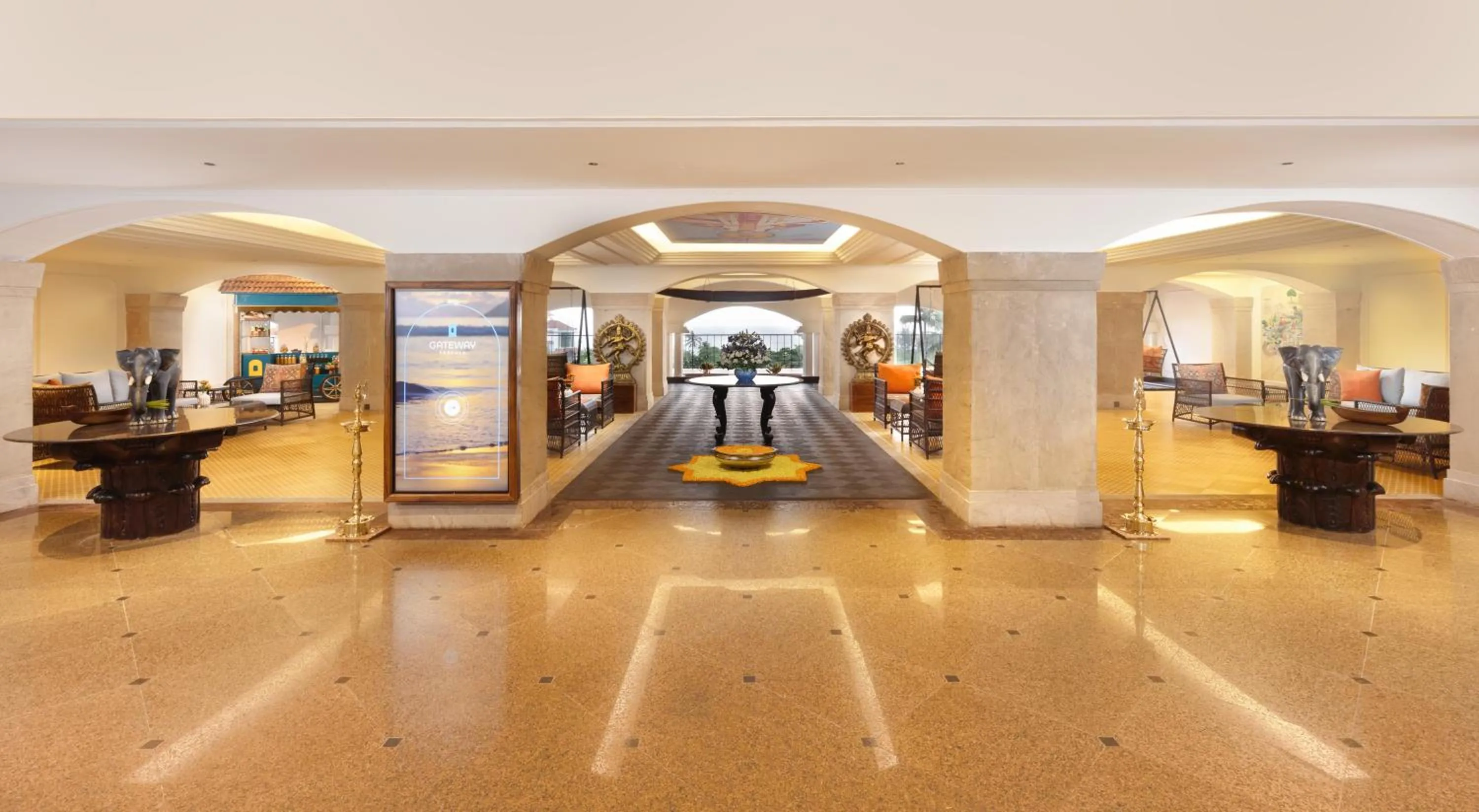 Lobby or reception in Gateway Varkala