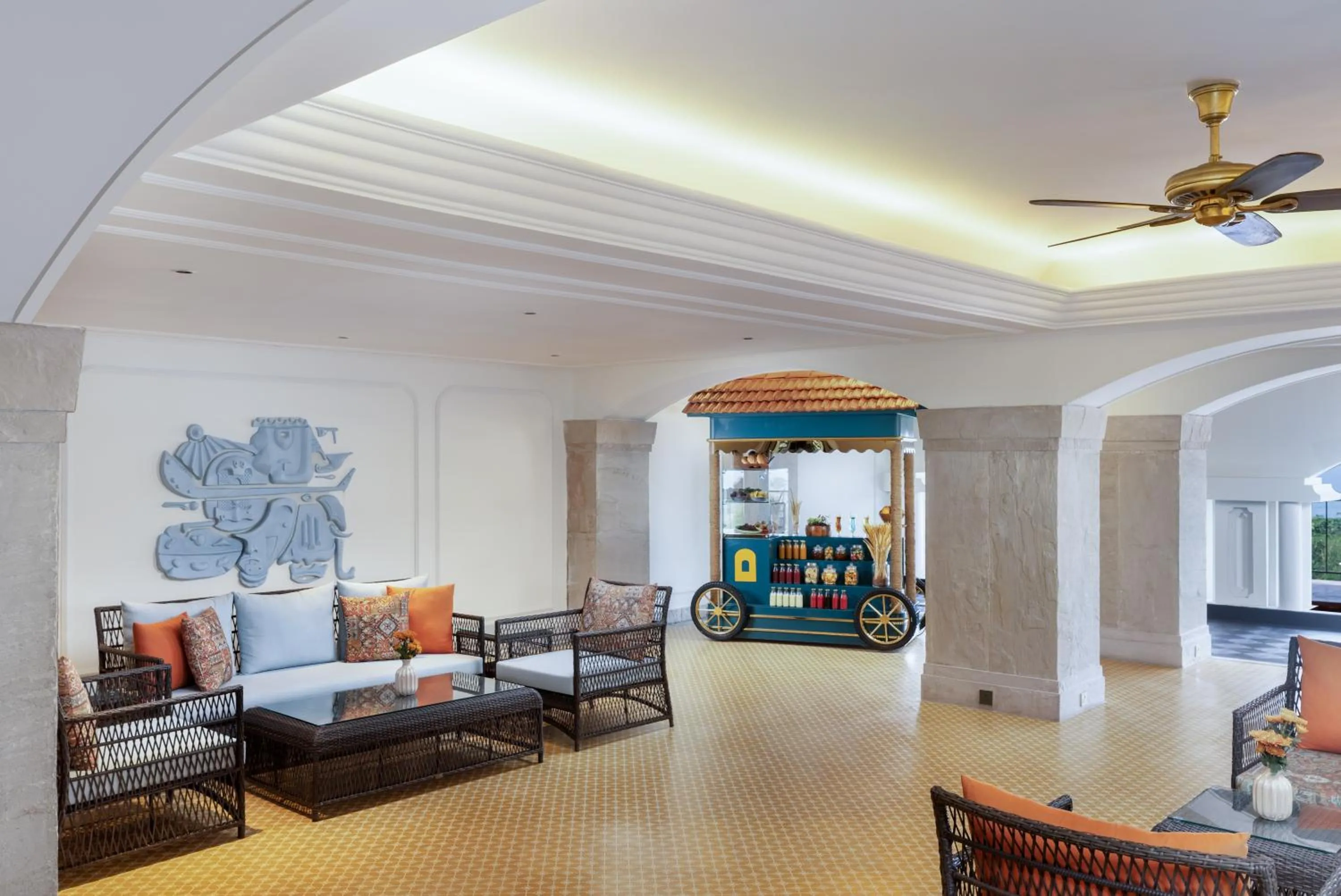 Lobby or reception in Gateway Varkala