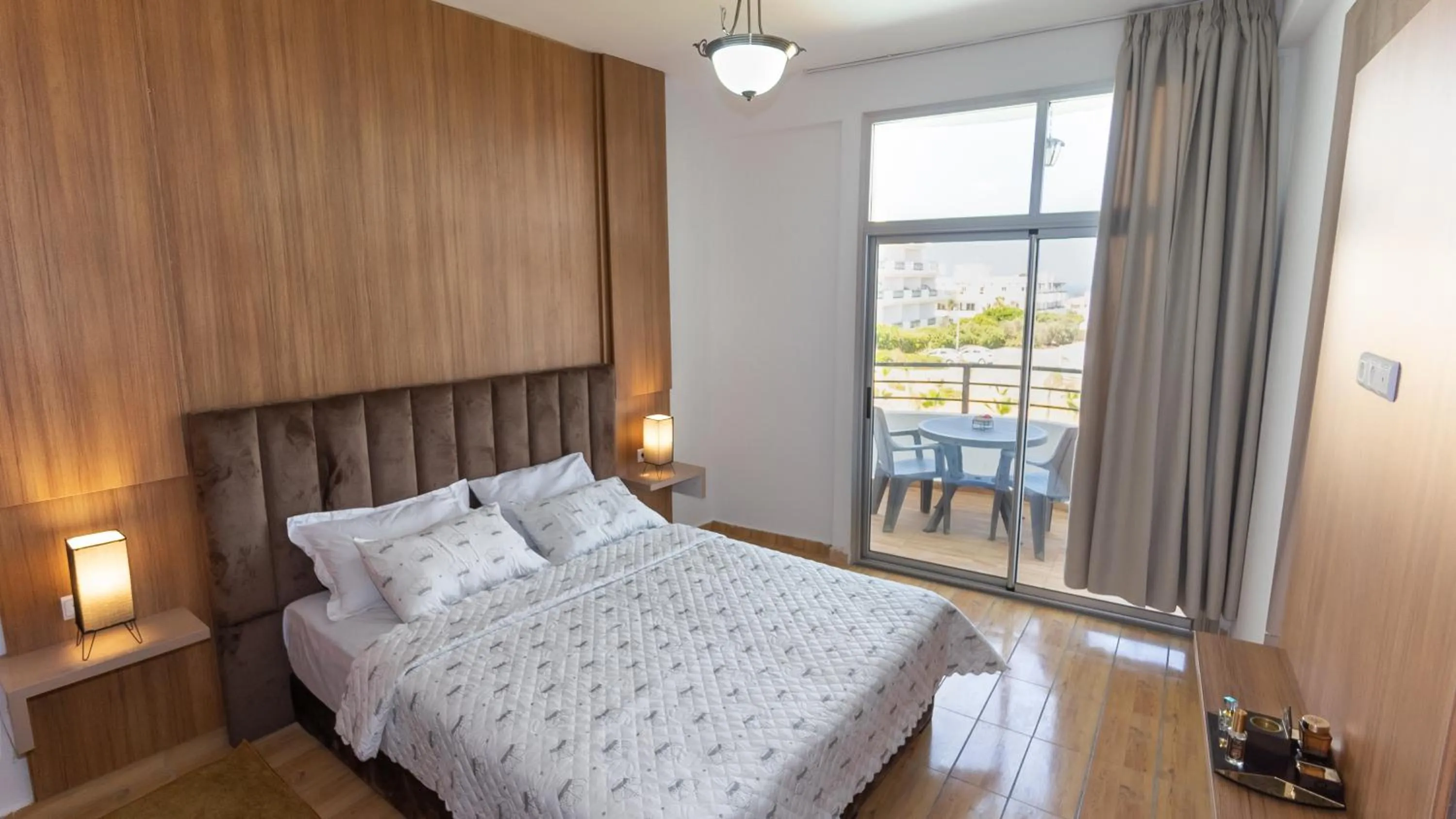 Bed in Sables D'or Appart Hôtel