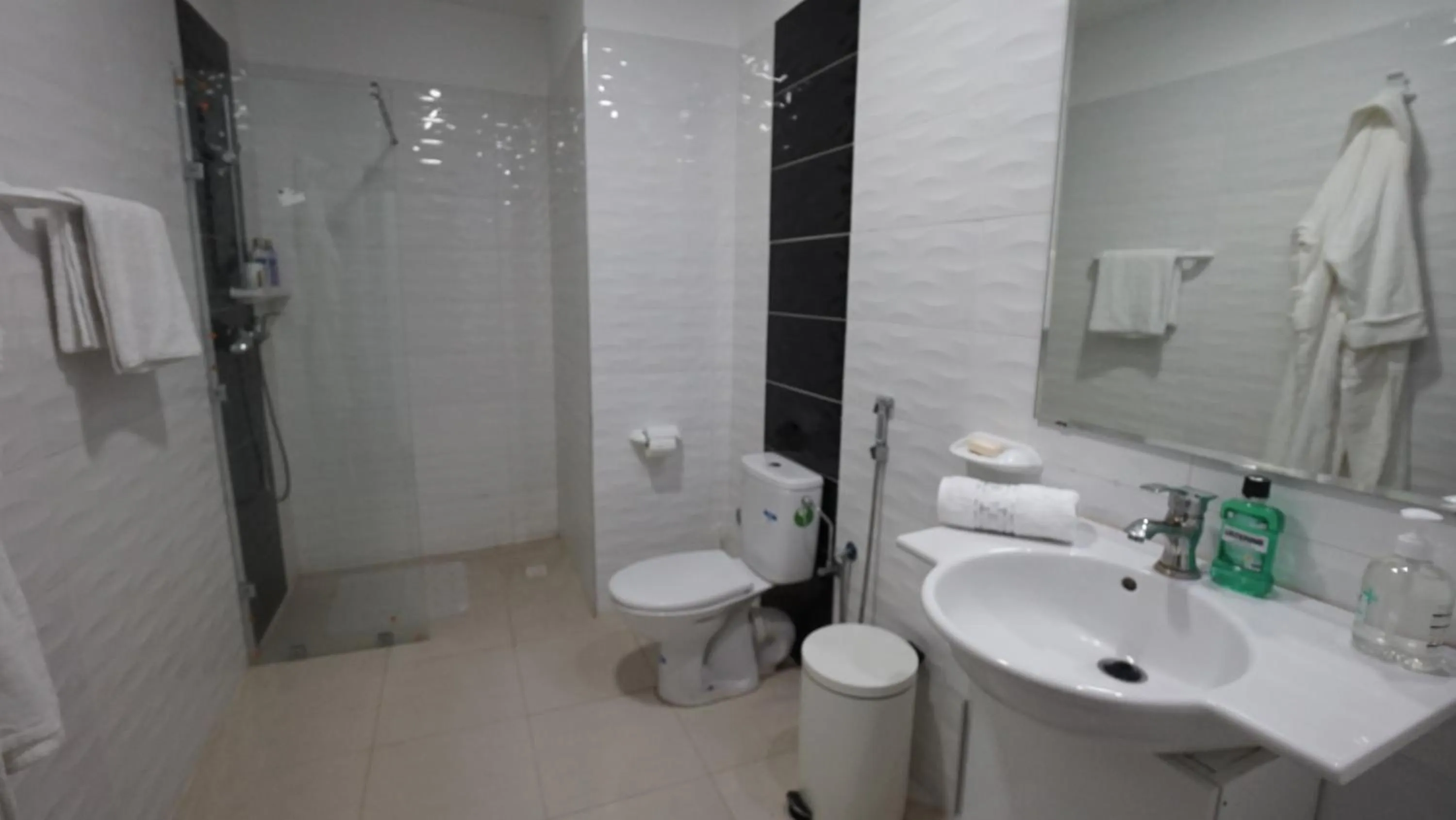 Bathroom in Sables D'or Appart Hôtel