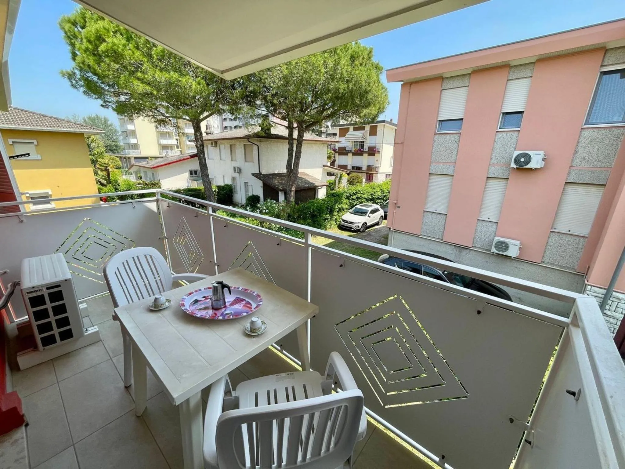 Functional flat with balcony