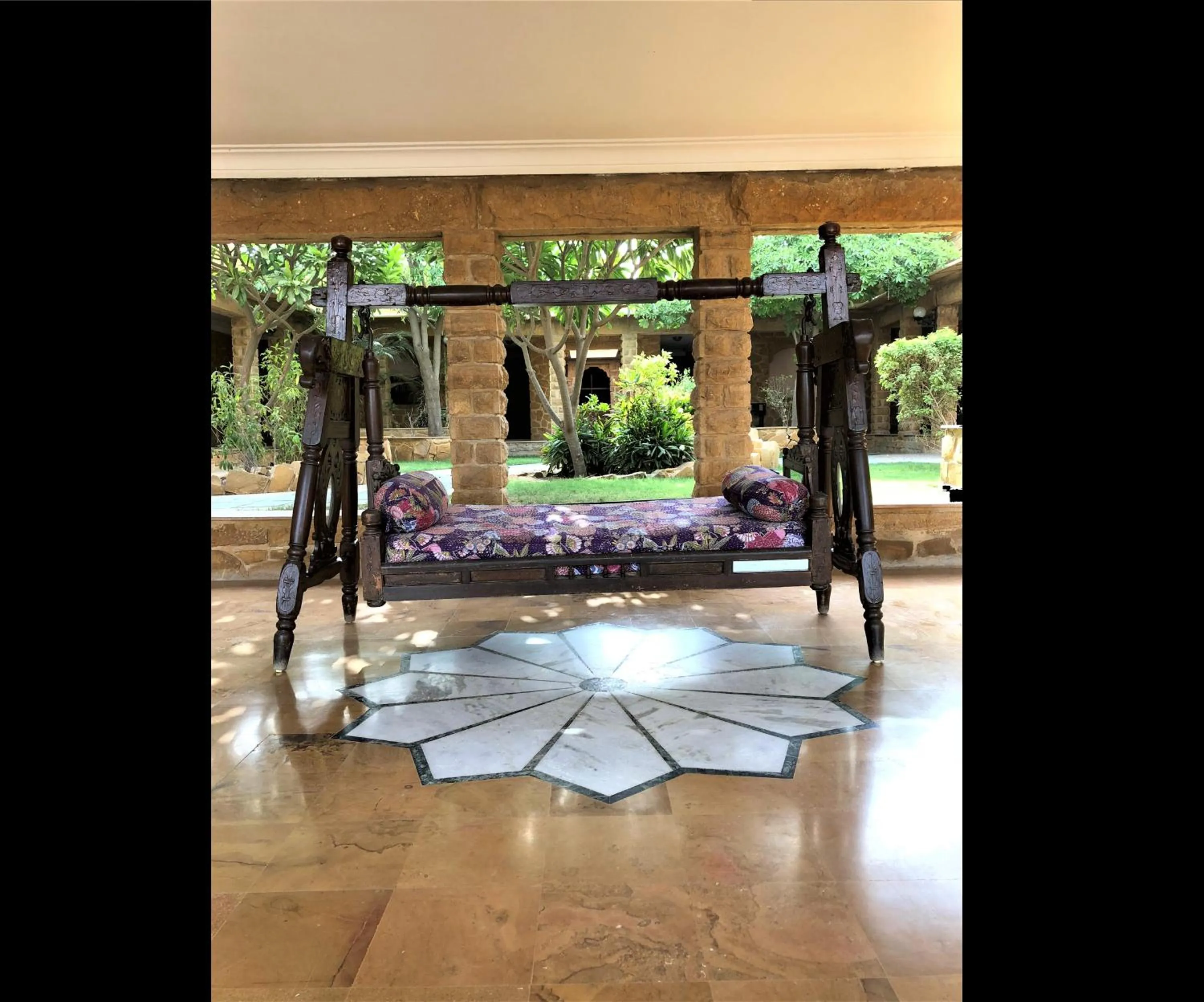 Garden in Hotel Rawalkot Jaisalmer