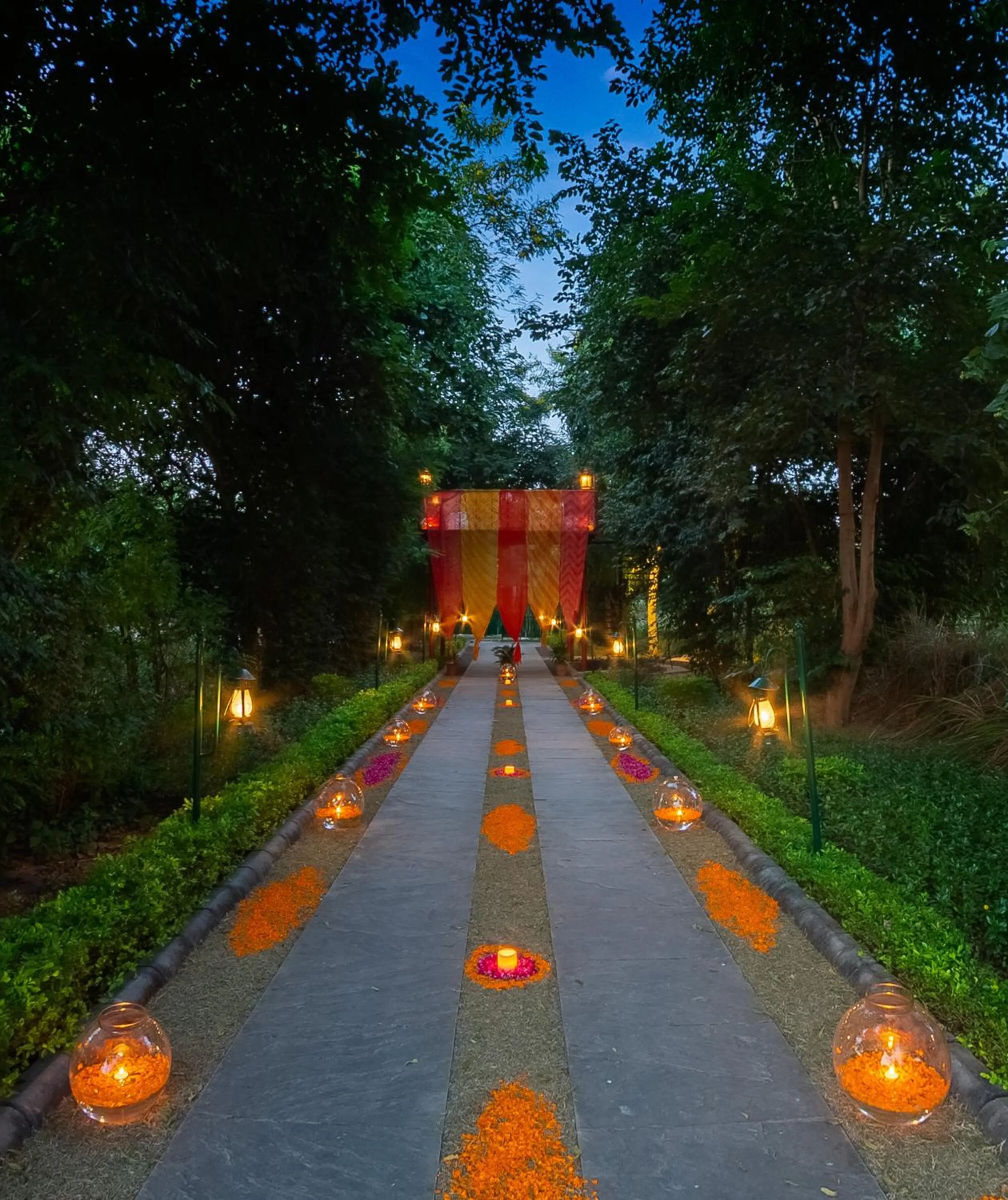Food in The Maharaja's Lodge, Ranthambore