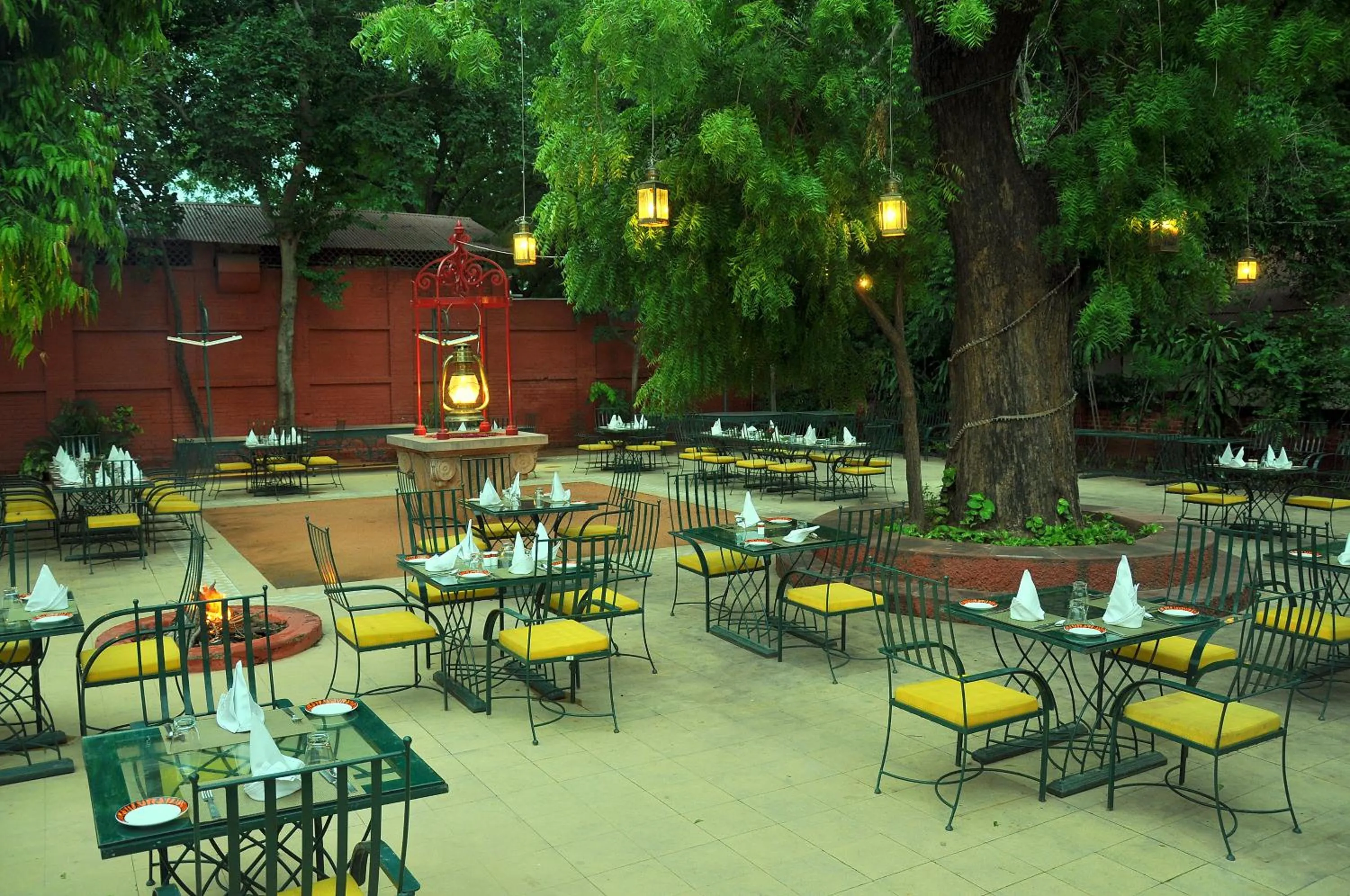Food and drinks in The Maharaja's Lodge, Ranthambore