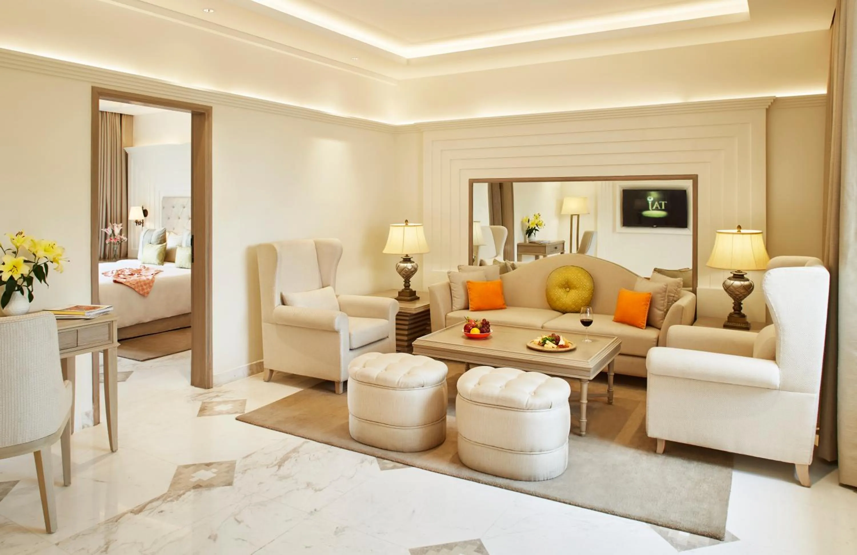 Living room in Taj Ganges Varanasi