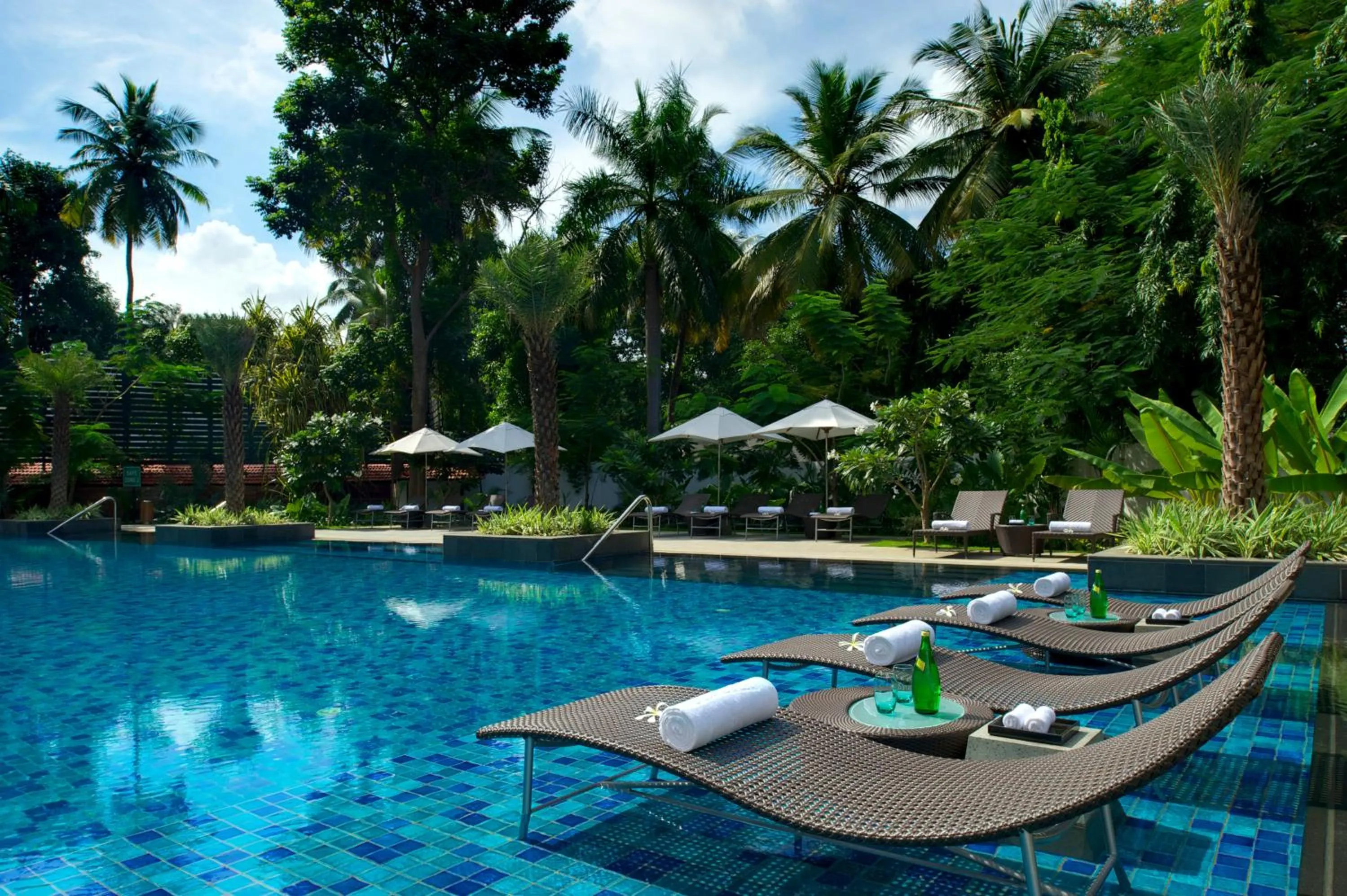 Swimming pool in Taj Coromandel