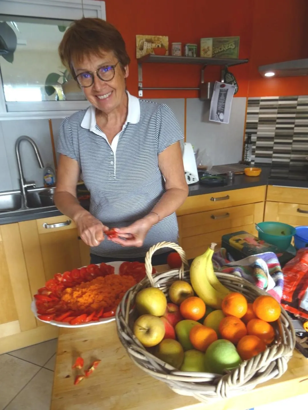 Meals in Les Hauts de Grazac, Chambres et Tables d'hôtes