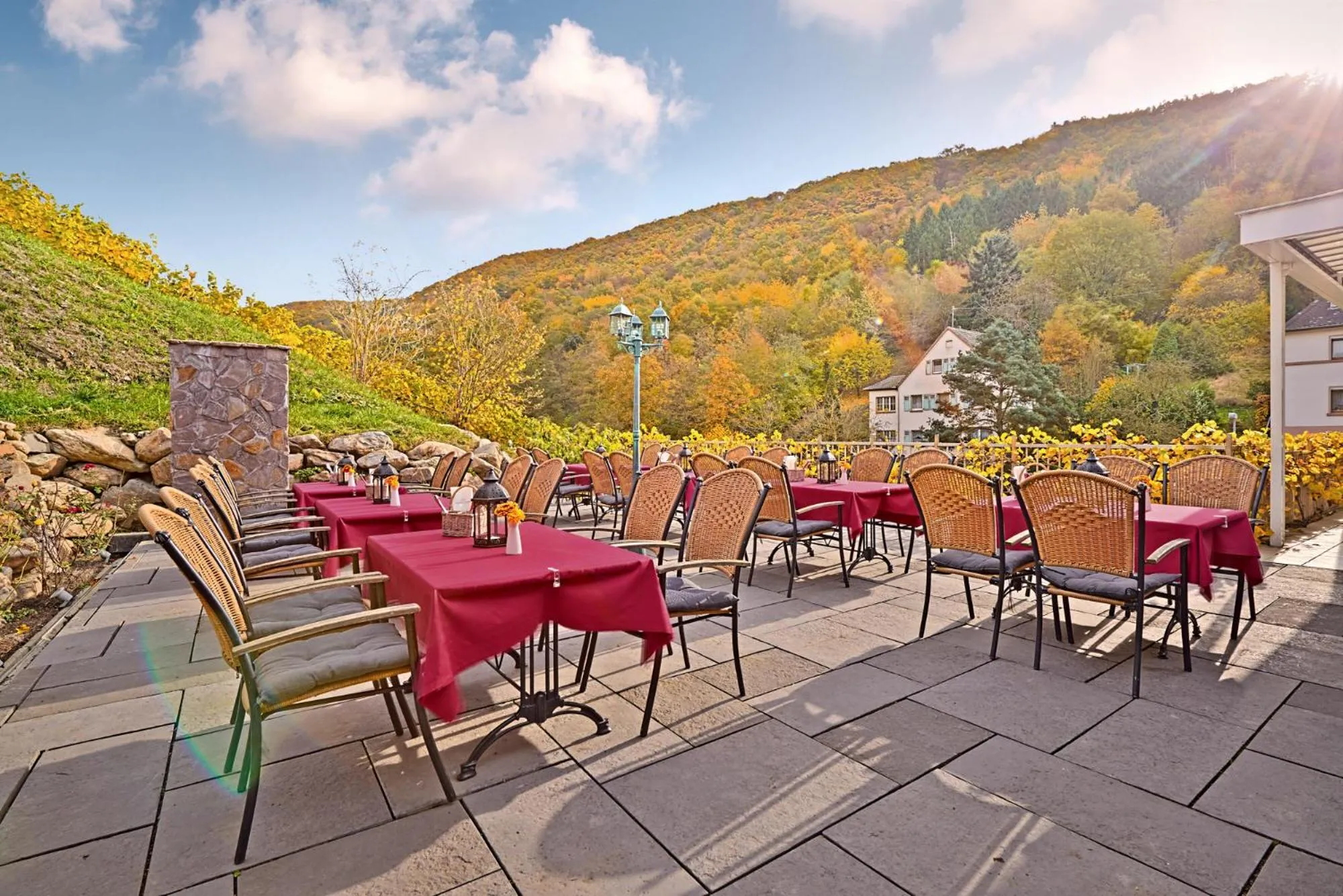 Balcony/Terrace in Hotel Weinberg-Schlößchen