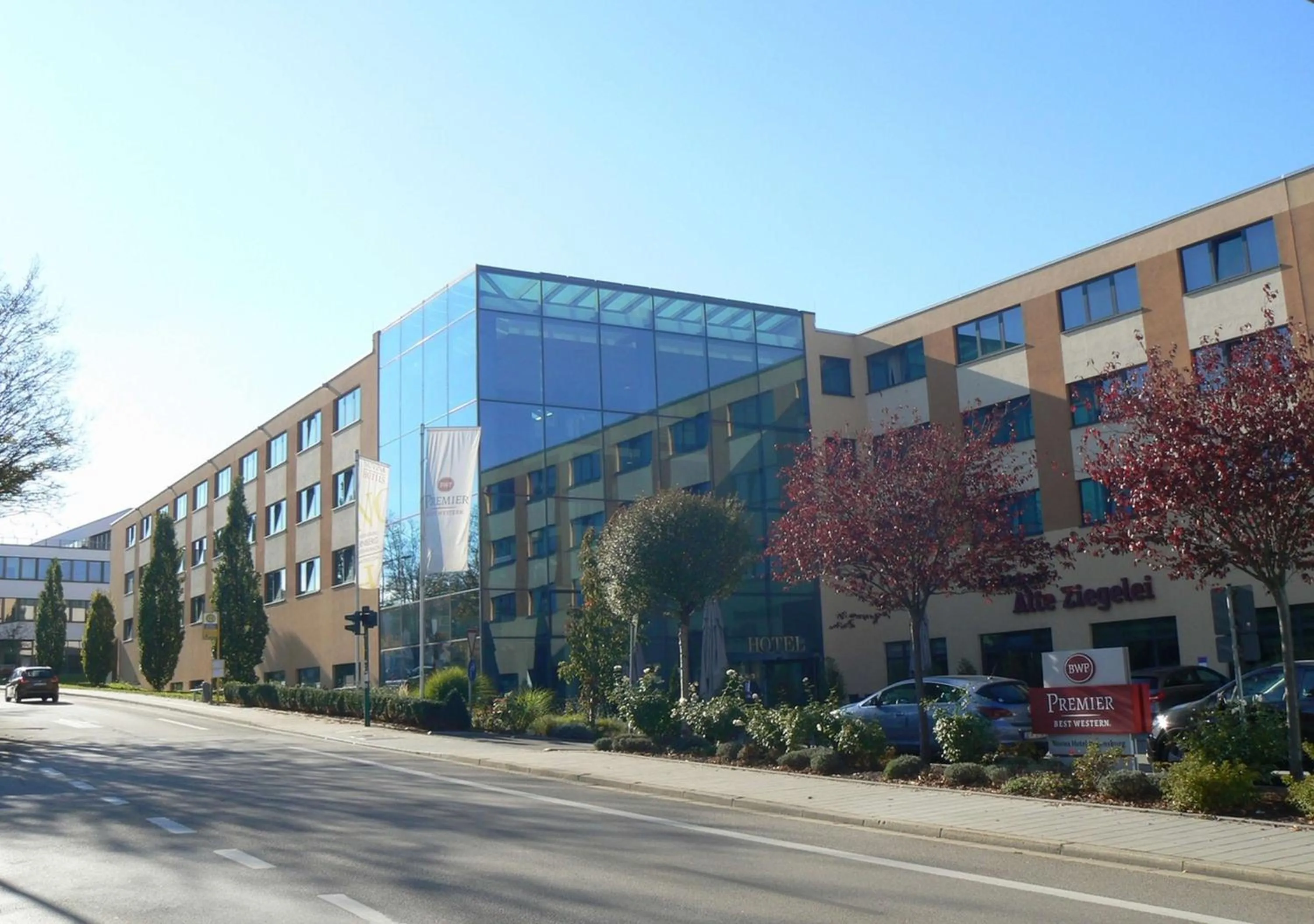 Property building in Best Western Premier Hotel Regensburg